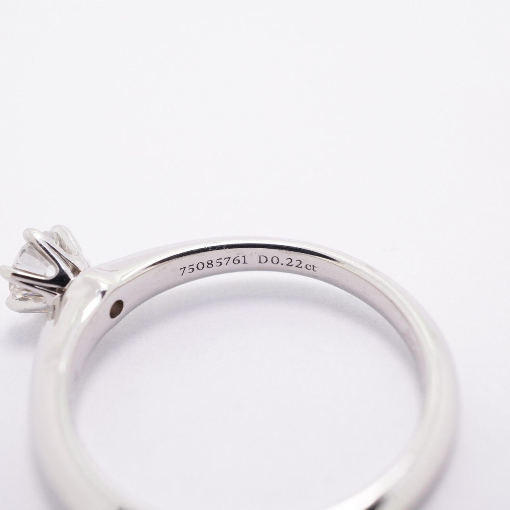 Tiffany Platinum 950 Band Ring (Pre-Owned)