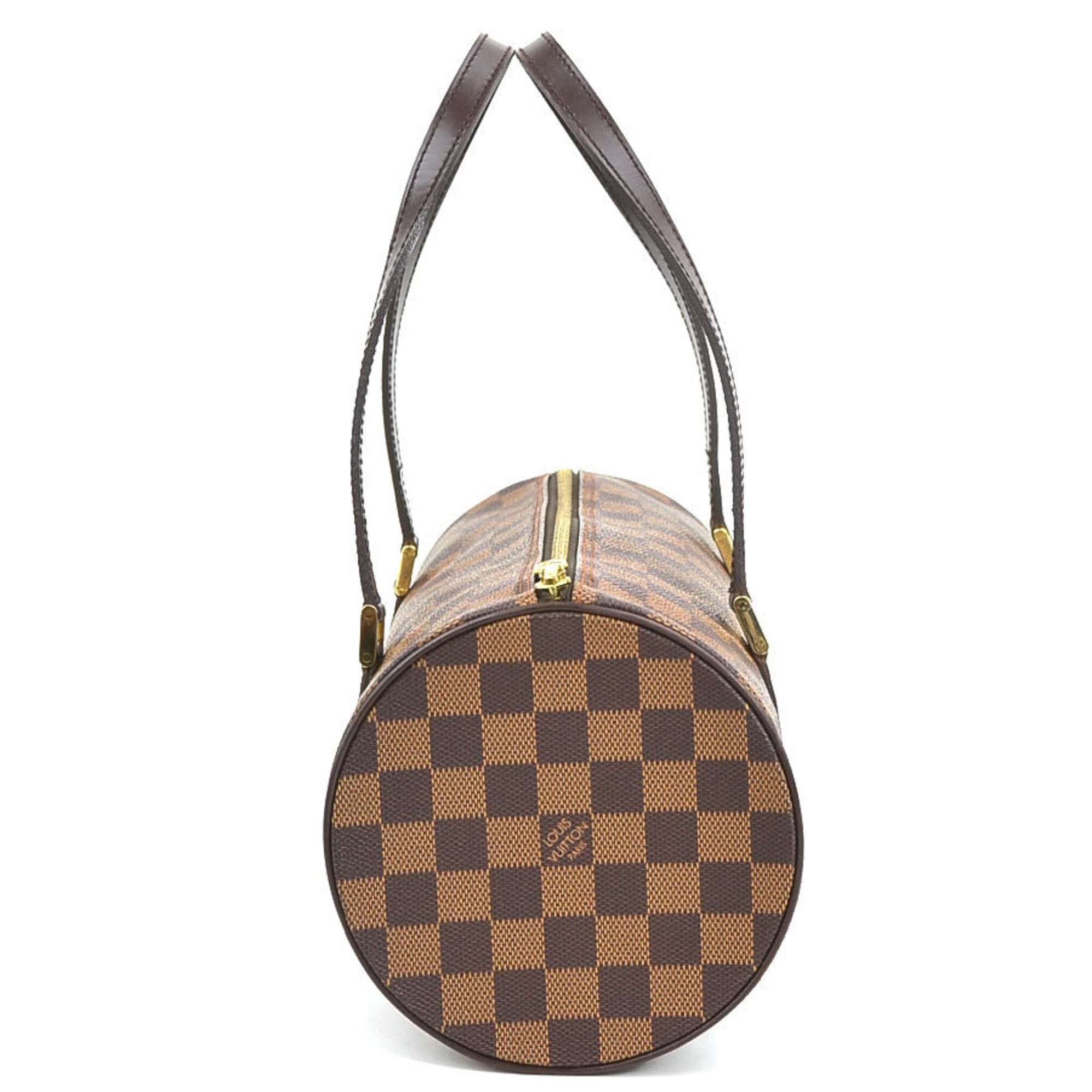 Louis Vuitton Brown Damier Canvas Handbag (Pre-Owned)