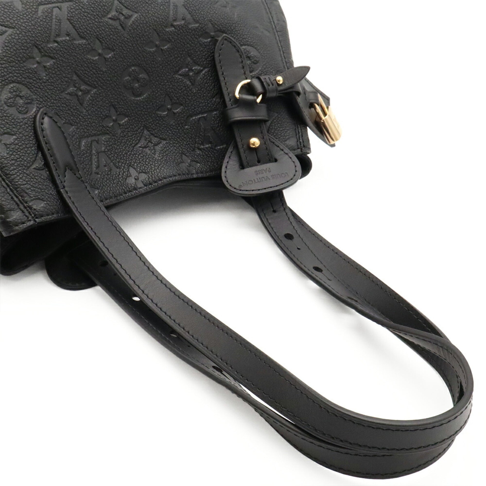 Louis Vuitton Black Monogram Noir Monogram Empreinte Shoulder Bag Tote Bag (Pre-Owned)