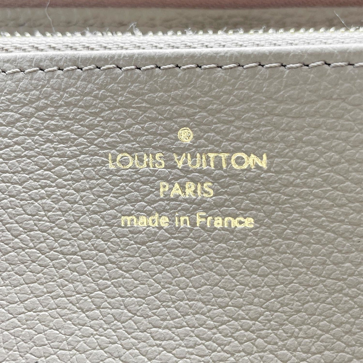 Louis Vuitton Beige Monogram Empreinte Long Wallet (Bi-Fold) (Pre-Owned)