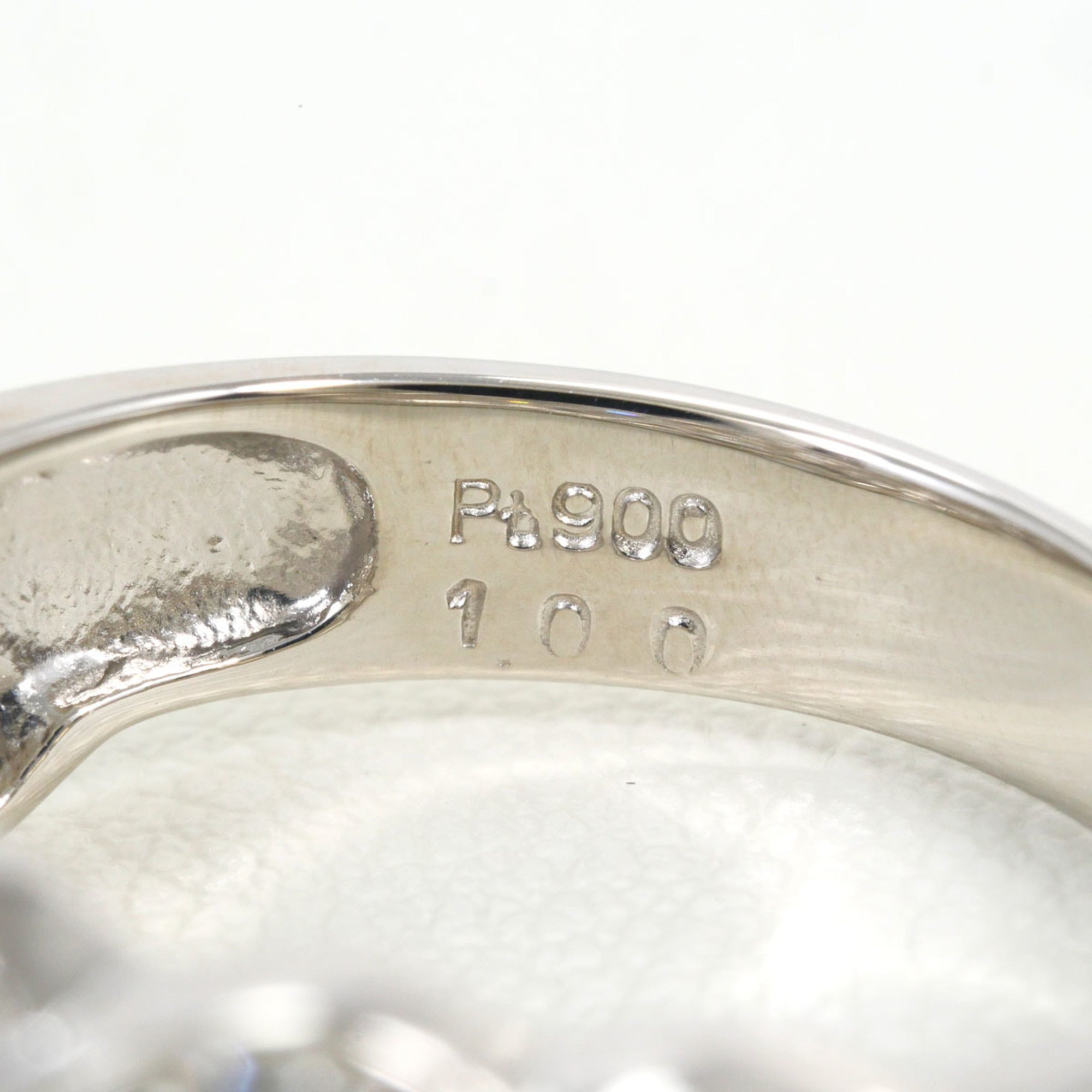 Unbranded Platinum Platinum 900 Band Ring (Pre-Owned)