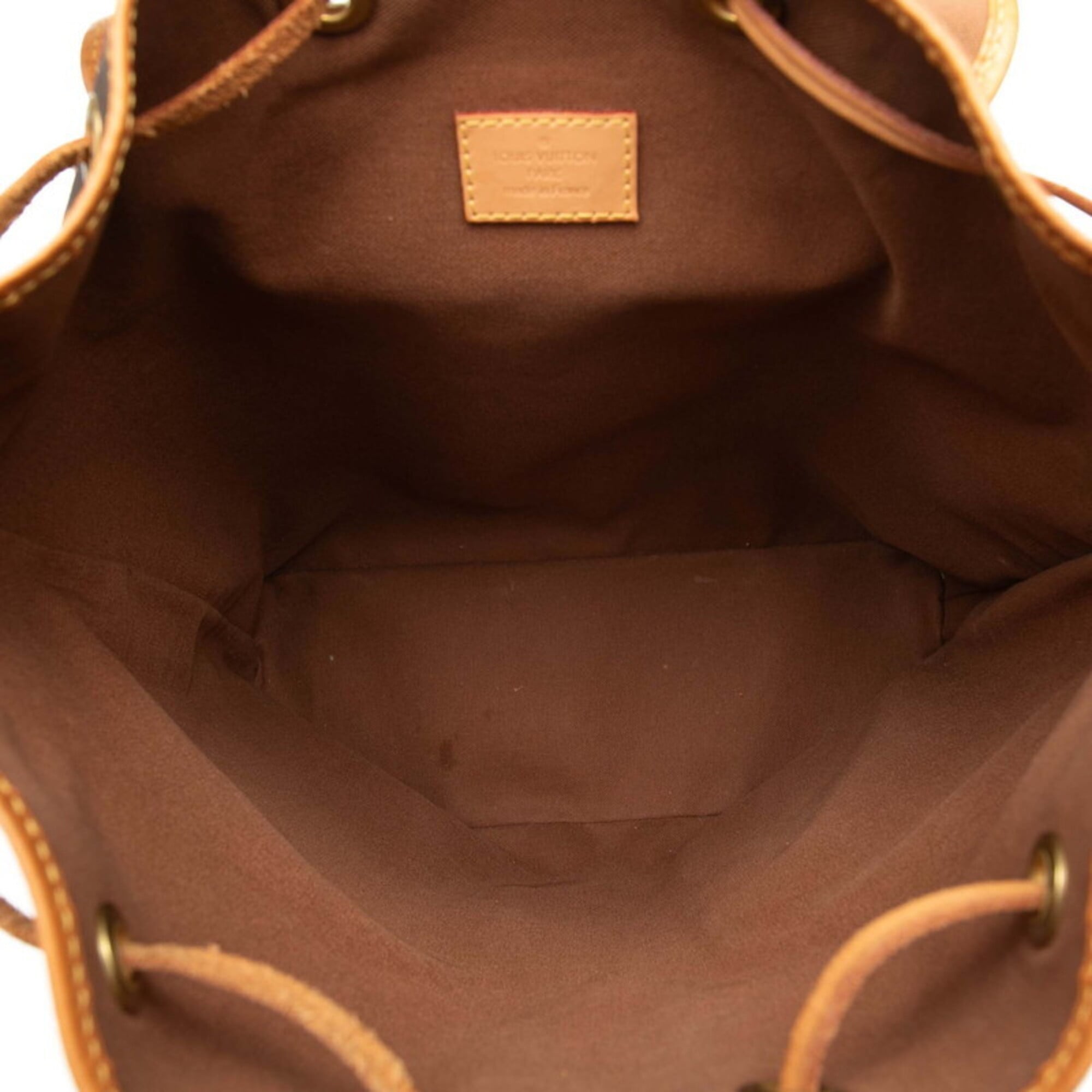 Louis Vuitton Brown Pvc Leather Backpack (Pre-Owned)