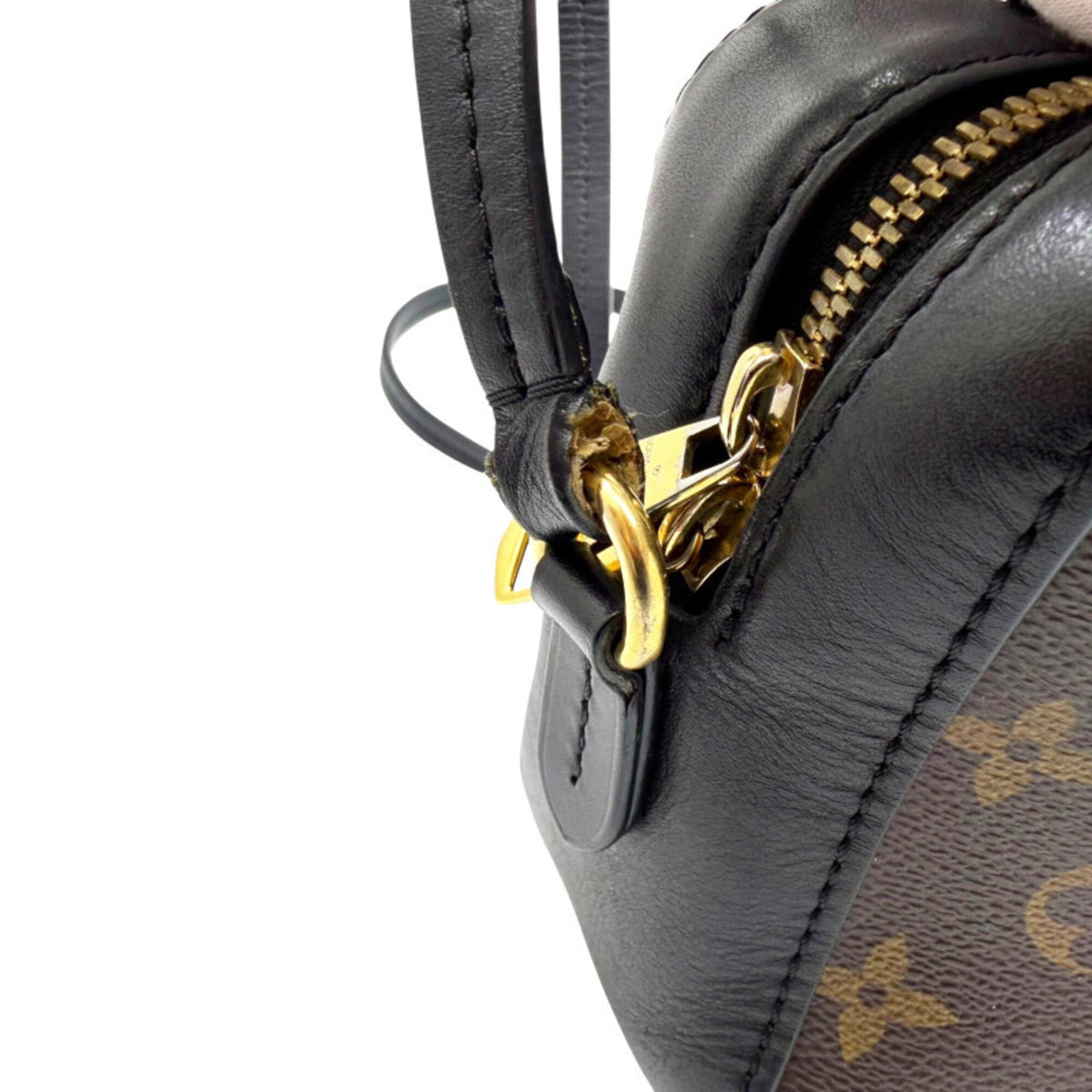 Louis Vuitton Black Brown Freesia Monogram Monogram Shoulder Bag (Pre-Owned)