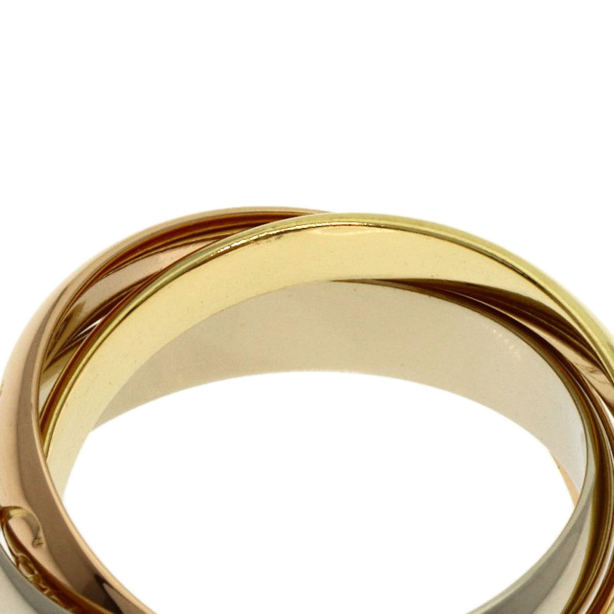 Cartier Trinity Yellow Gold (18K) Pink Gold (18K) White Gold (18K) Band Ring (Pre-Owned)
