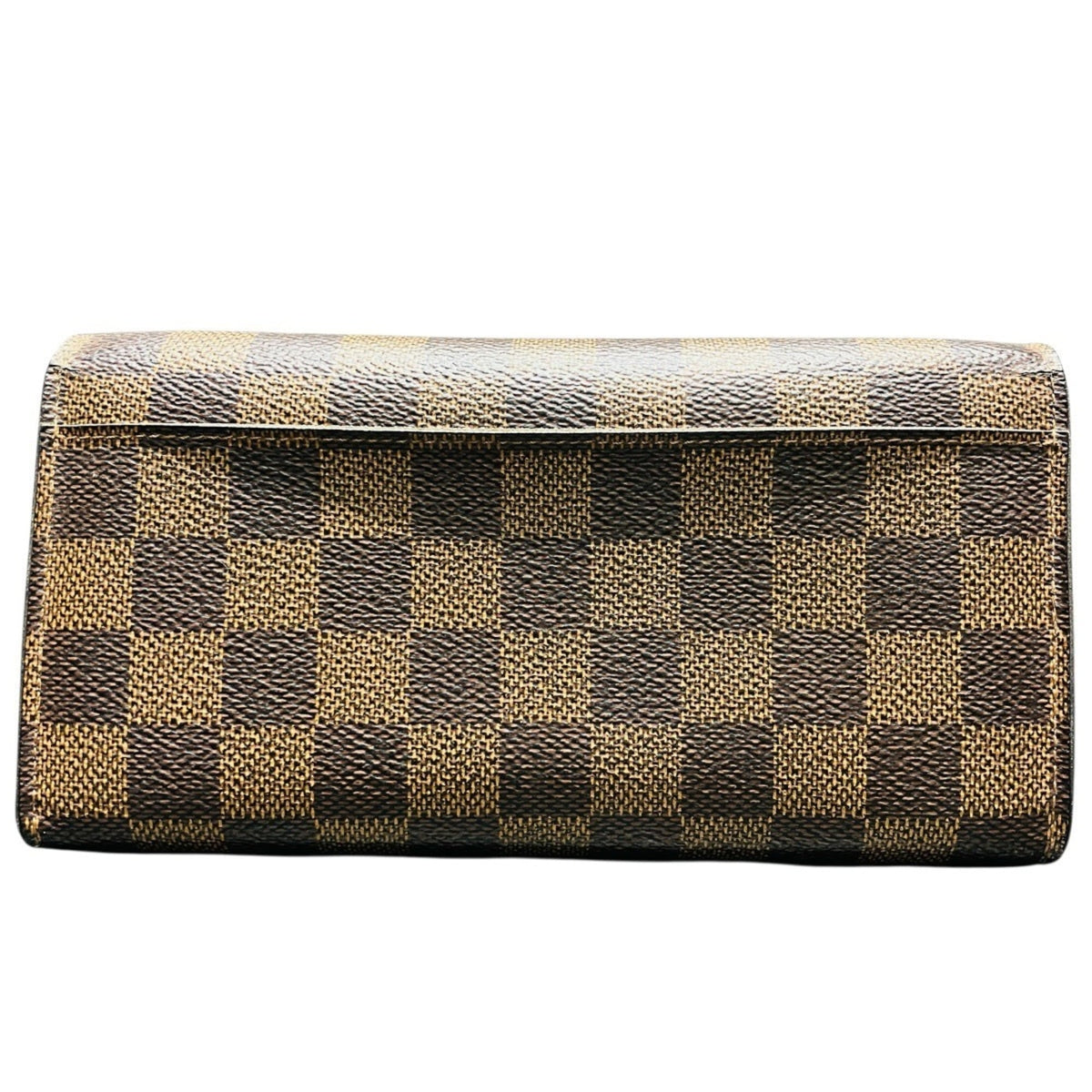 Louis Vuitton Damier Canvas Galle Leather Coin Purse/Coin Case (Pre-Owned)