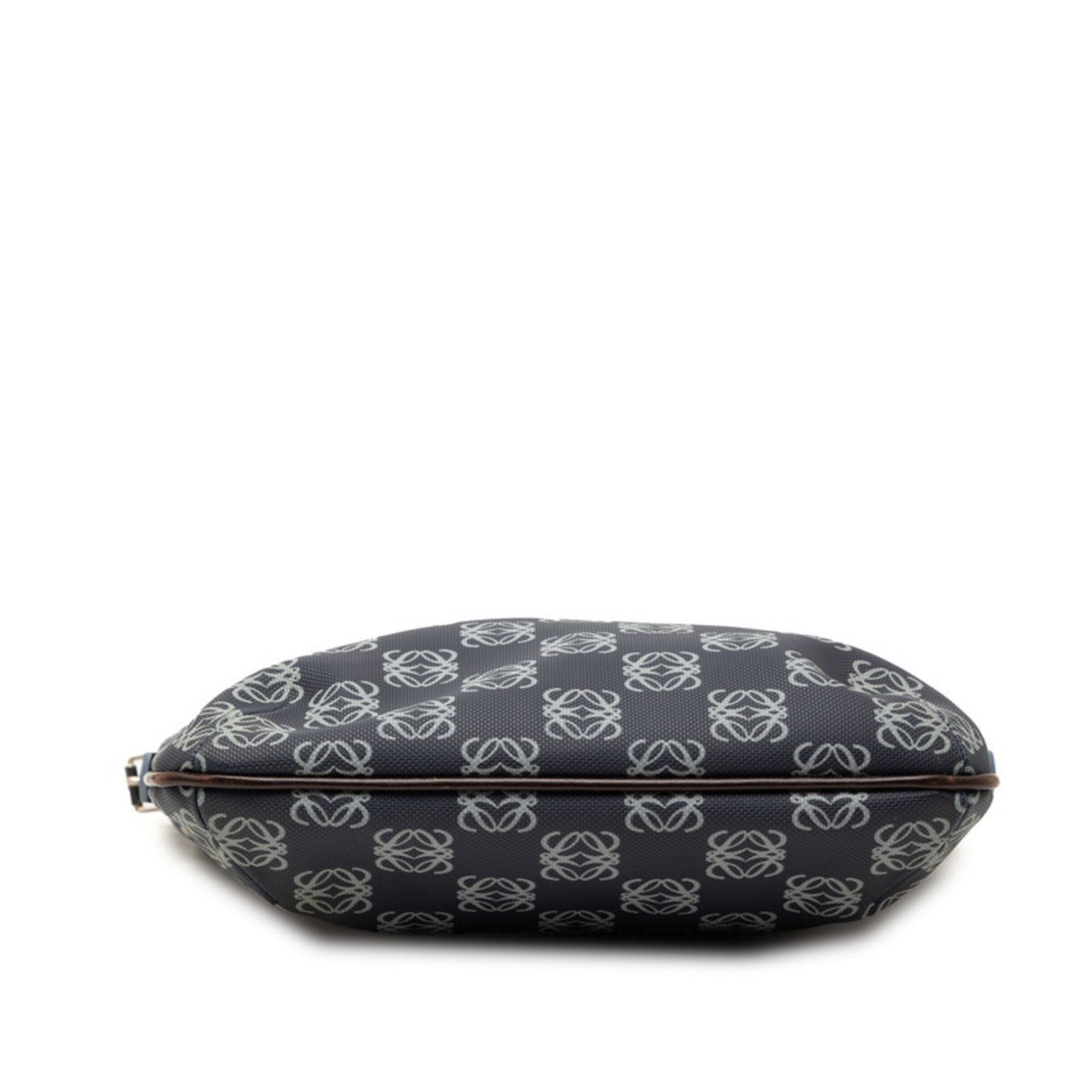Loewe Navy Pvc Pouch Shoulder Bag (Pre-Owned)