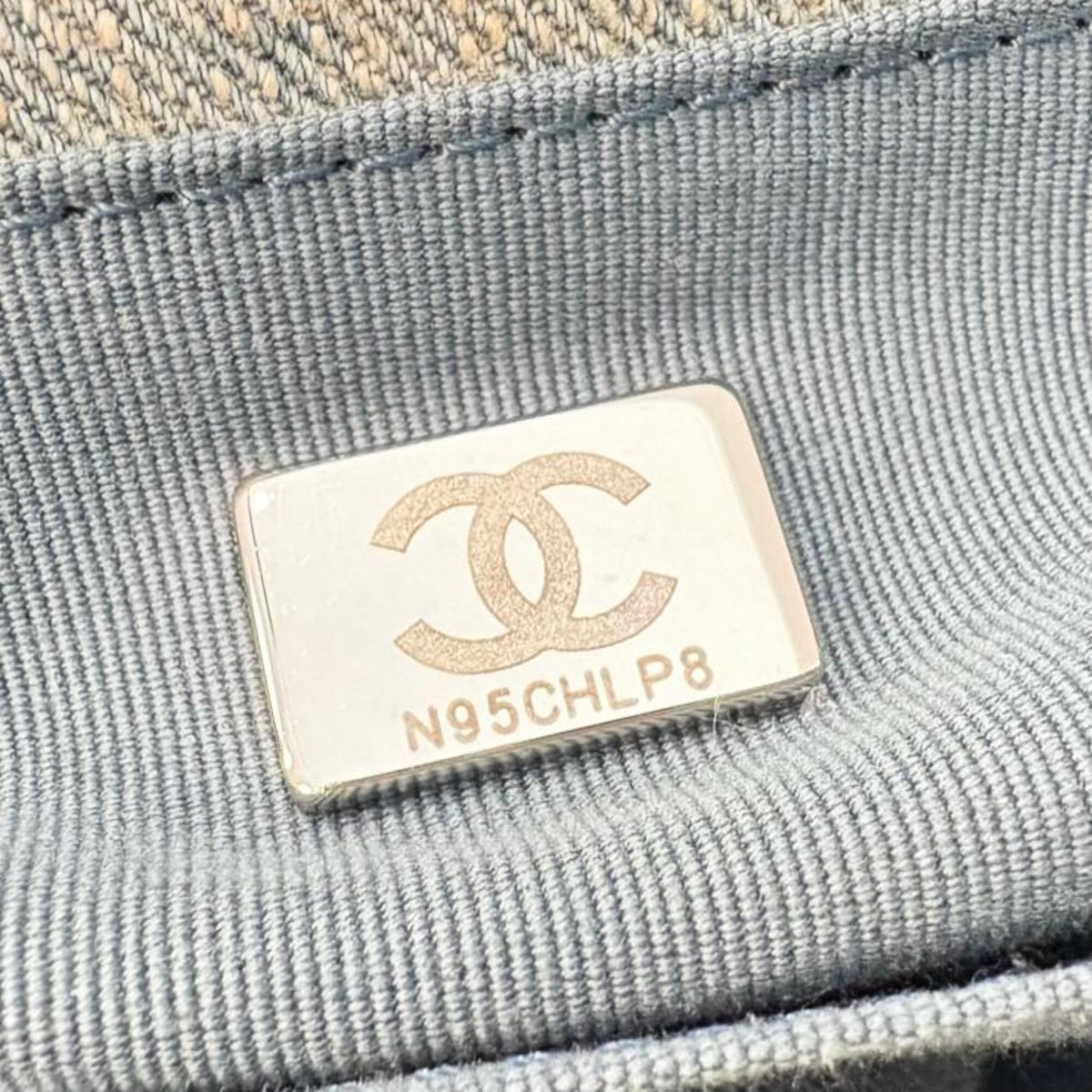 Chanel Light Blue Denim Tote Bag (Pre-Owned)