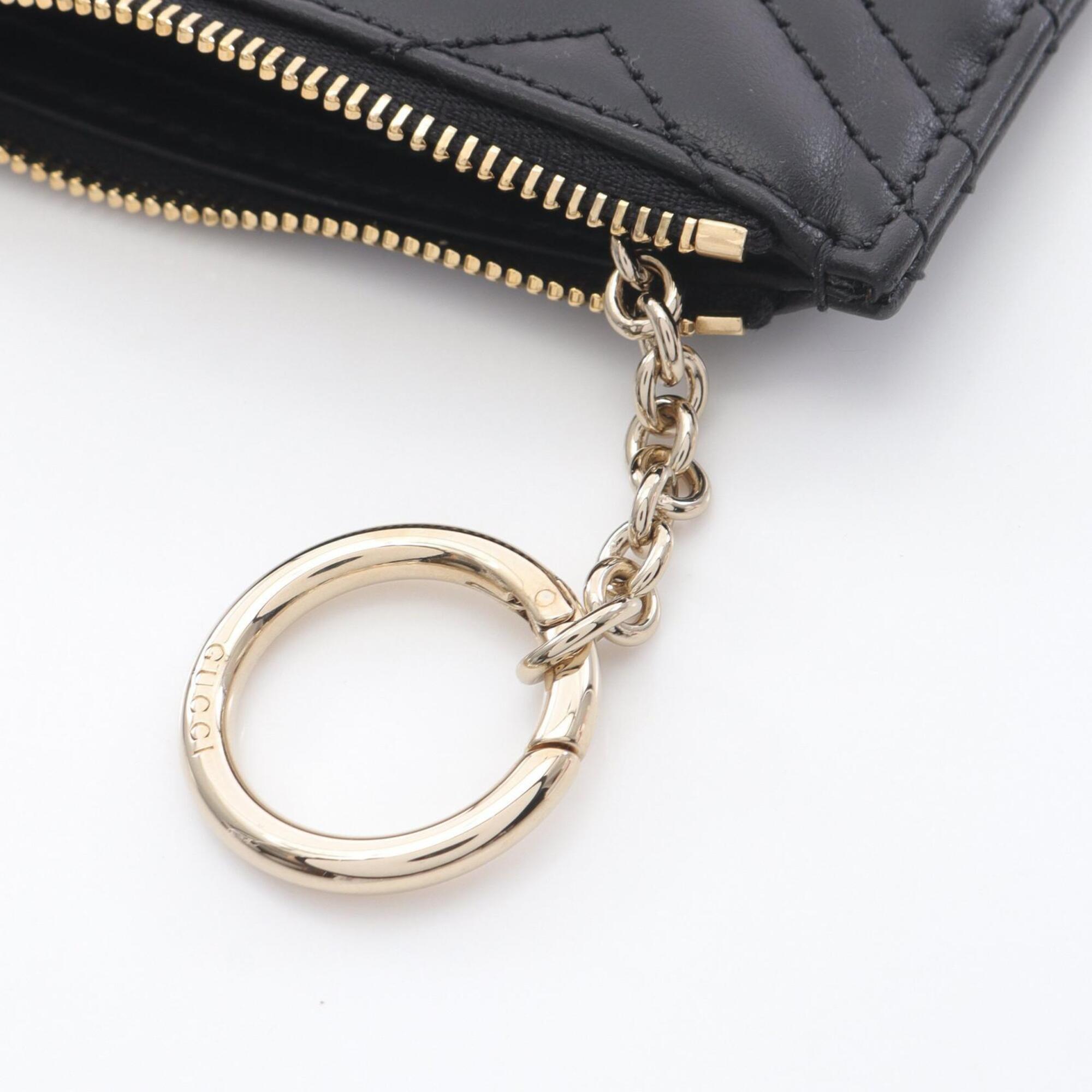 Gucci Black Leather Coin Purse/Coin Case (Pre-Owned)