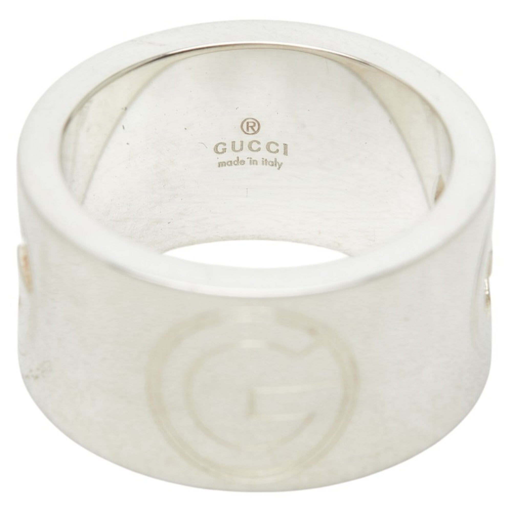 Gucci Silver Silver 925 Band Ring (Pre-Owned)