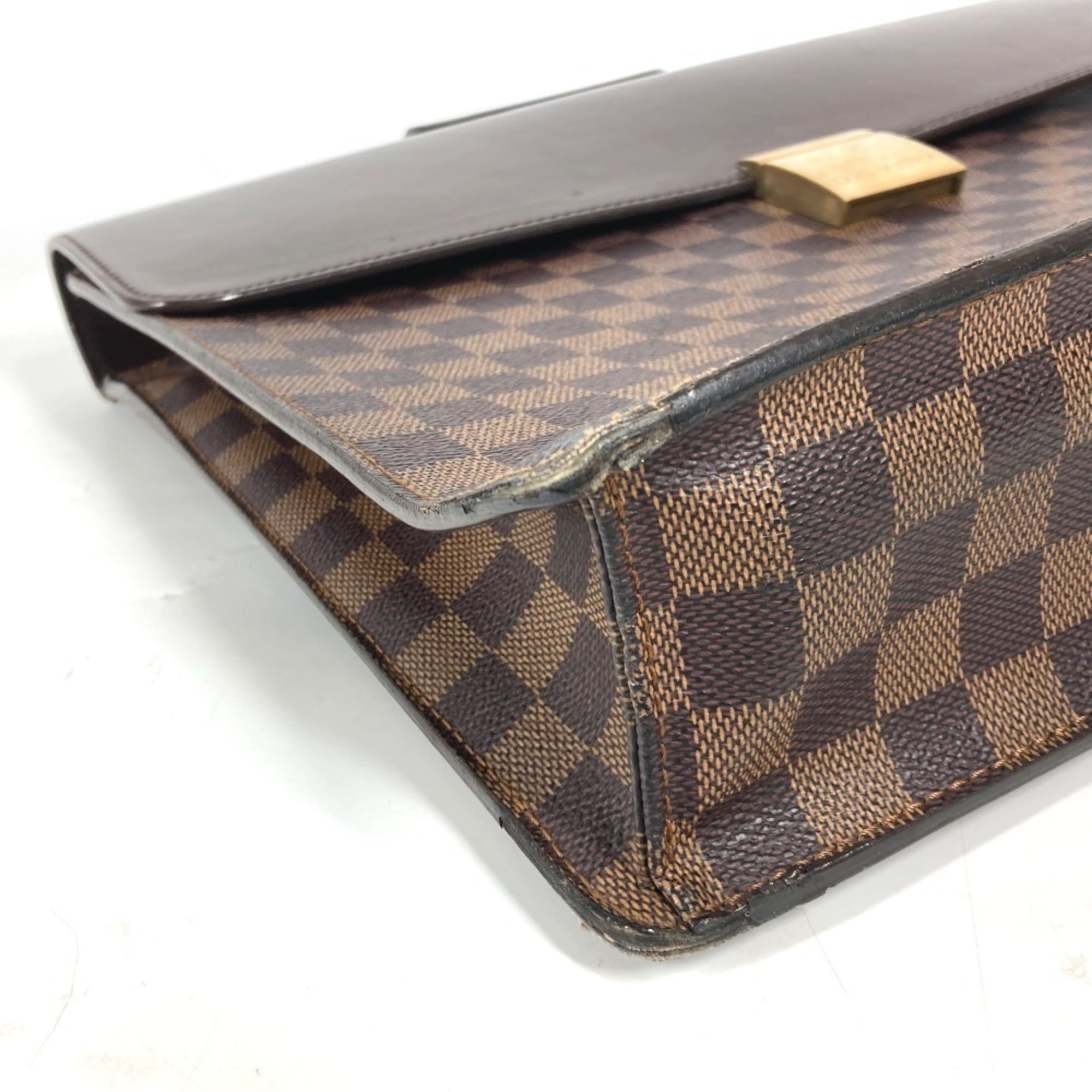 Louis Vuitton Brown Ebene Damier Canvas Briefcase (Pre-Owned)
