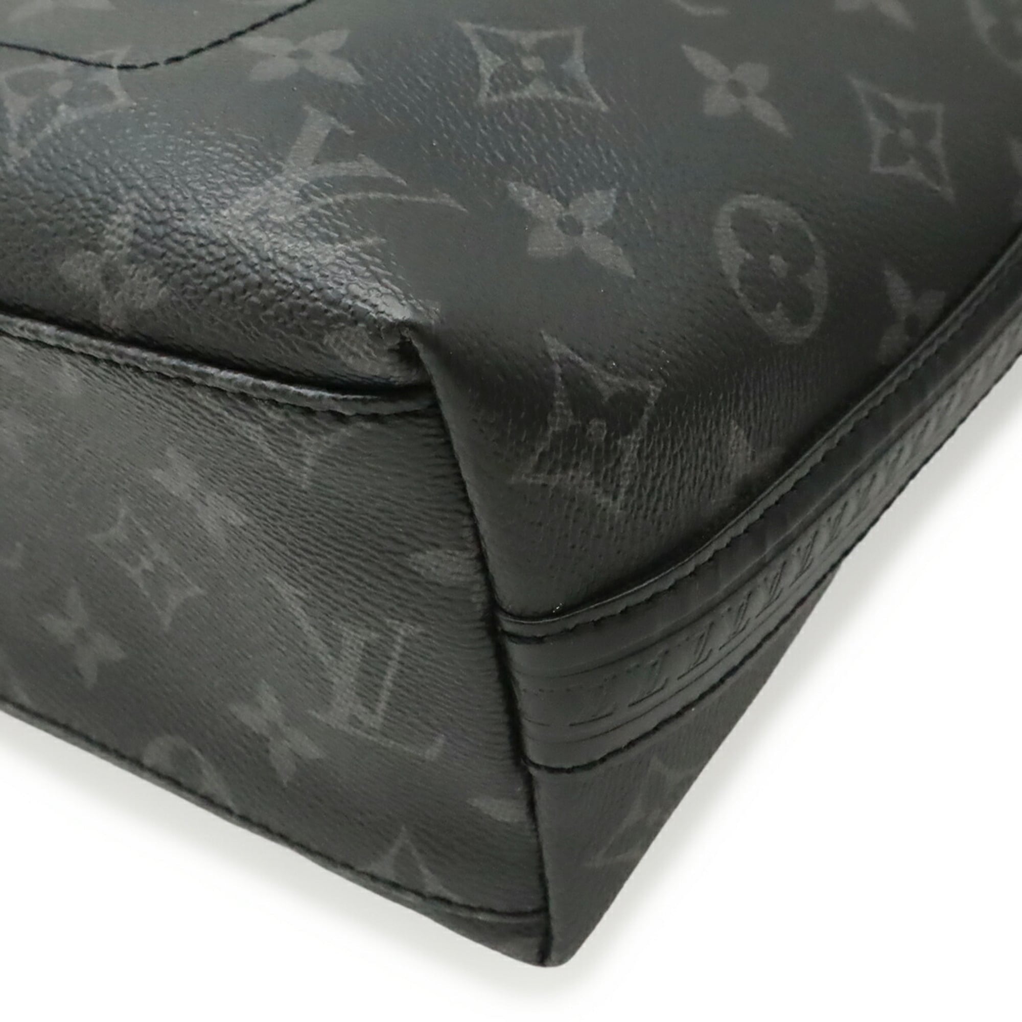 Louis Vuitton Monogram Eclipse Canvas Messenger Bag Shoulder Bag (Pre-Owned)