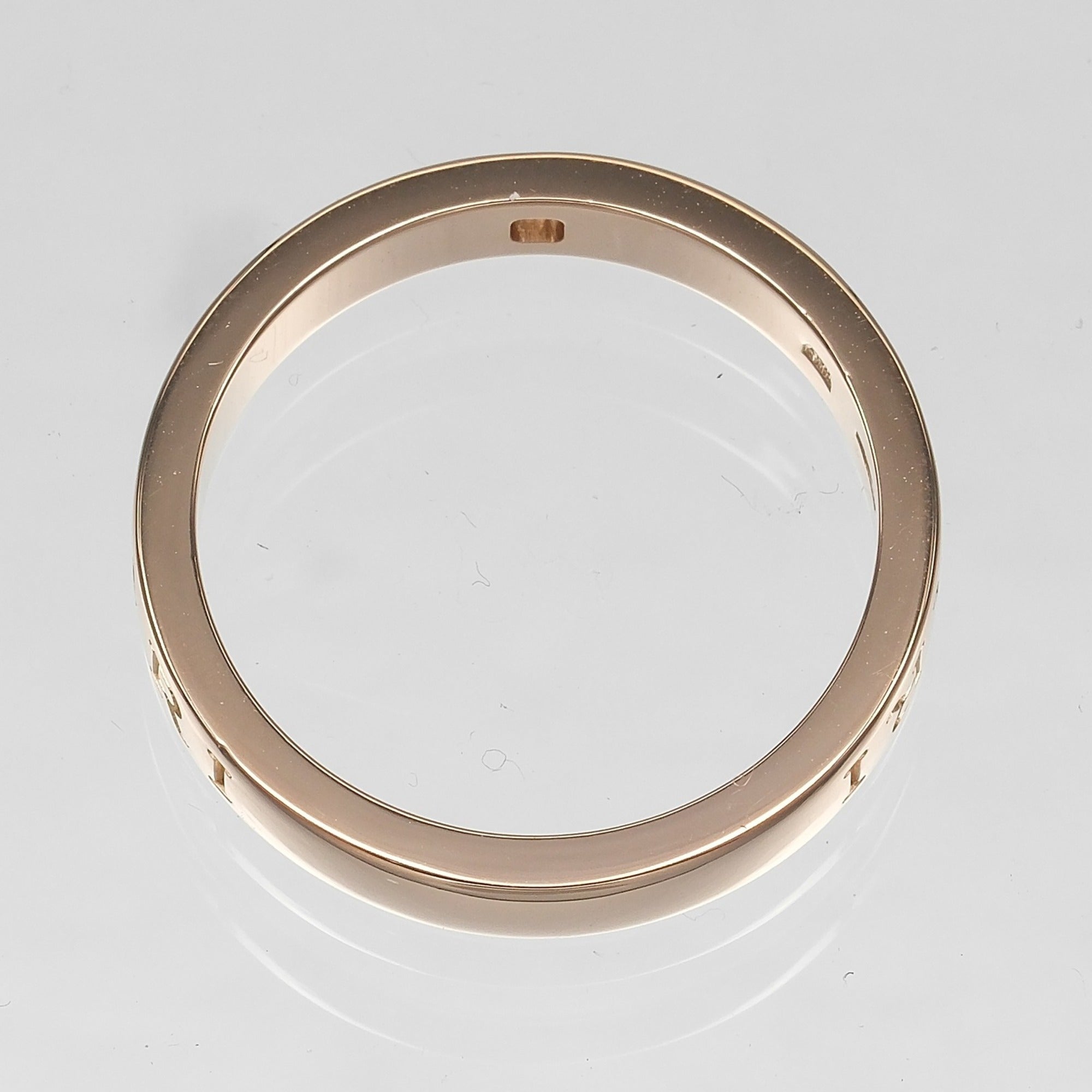 Bvlgari Pink Gold (18K) Band Ring (Pre-Owned)