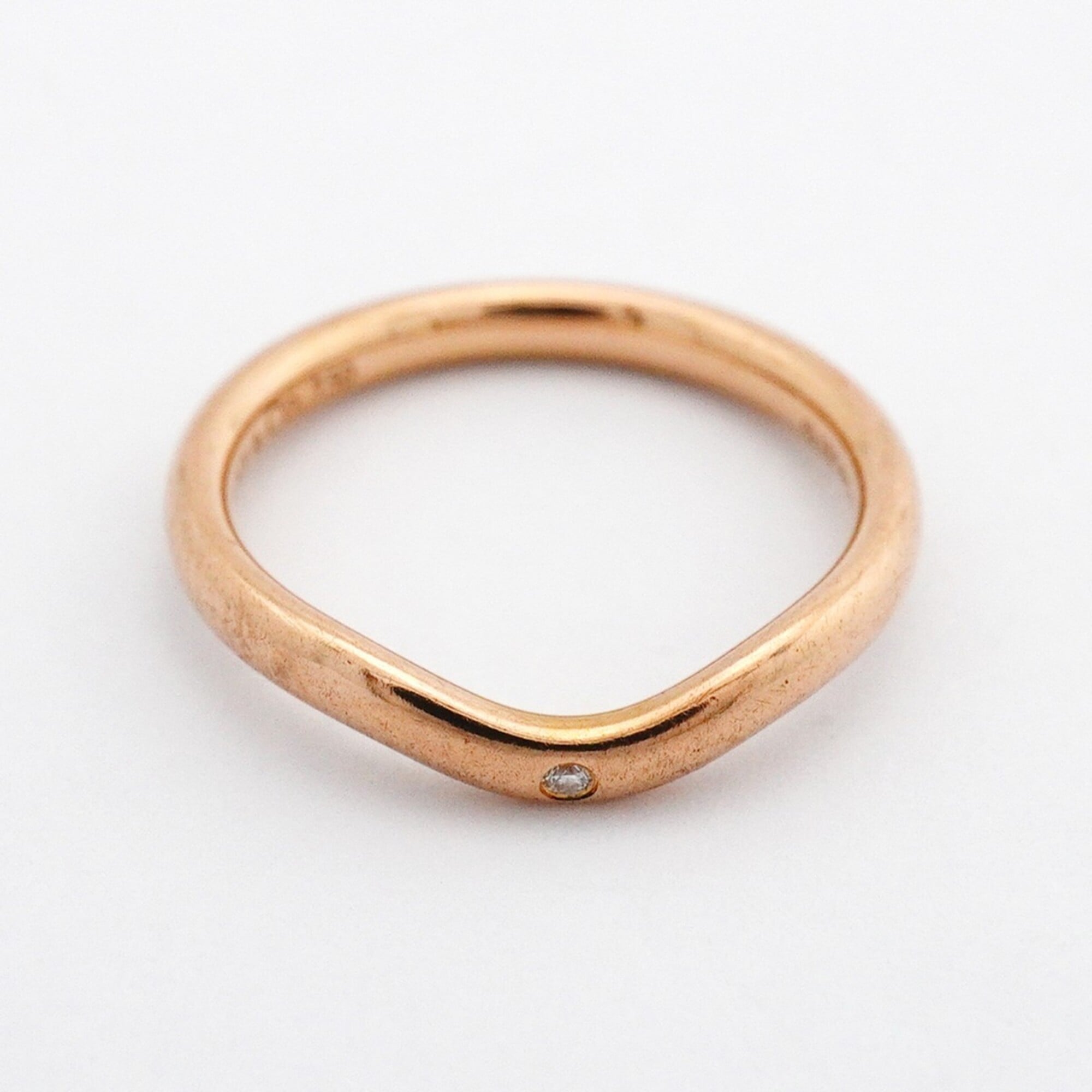 Tiffany Pink Gold (18K) Band Ring (Pre-Owned)