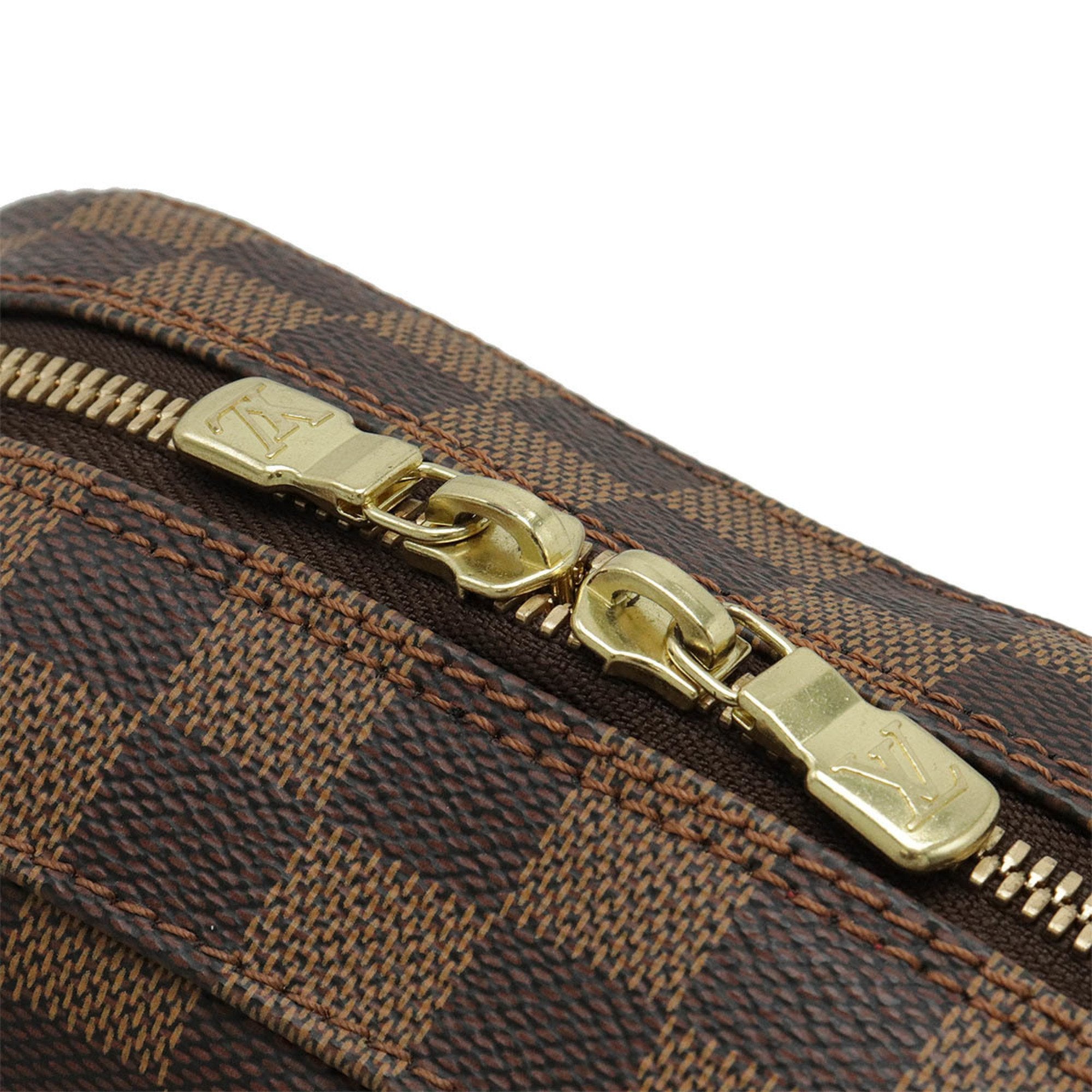 Louis Vuitton Damier Canvas Pvc Handbag Shoulder Bag (Pre-Owned)