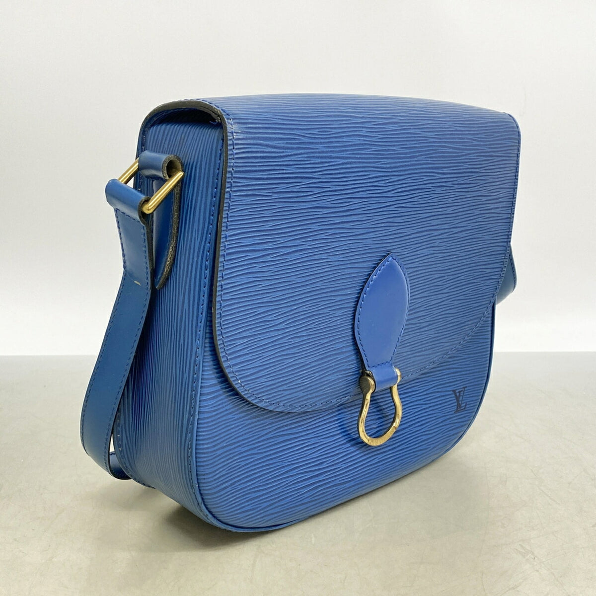 Louis Vuitton Toledo Blue Shoulder Bag (Pre-Owned)