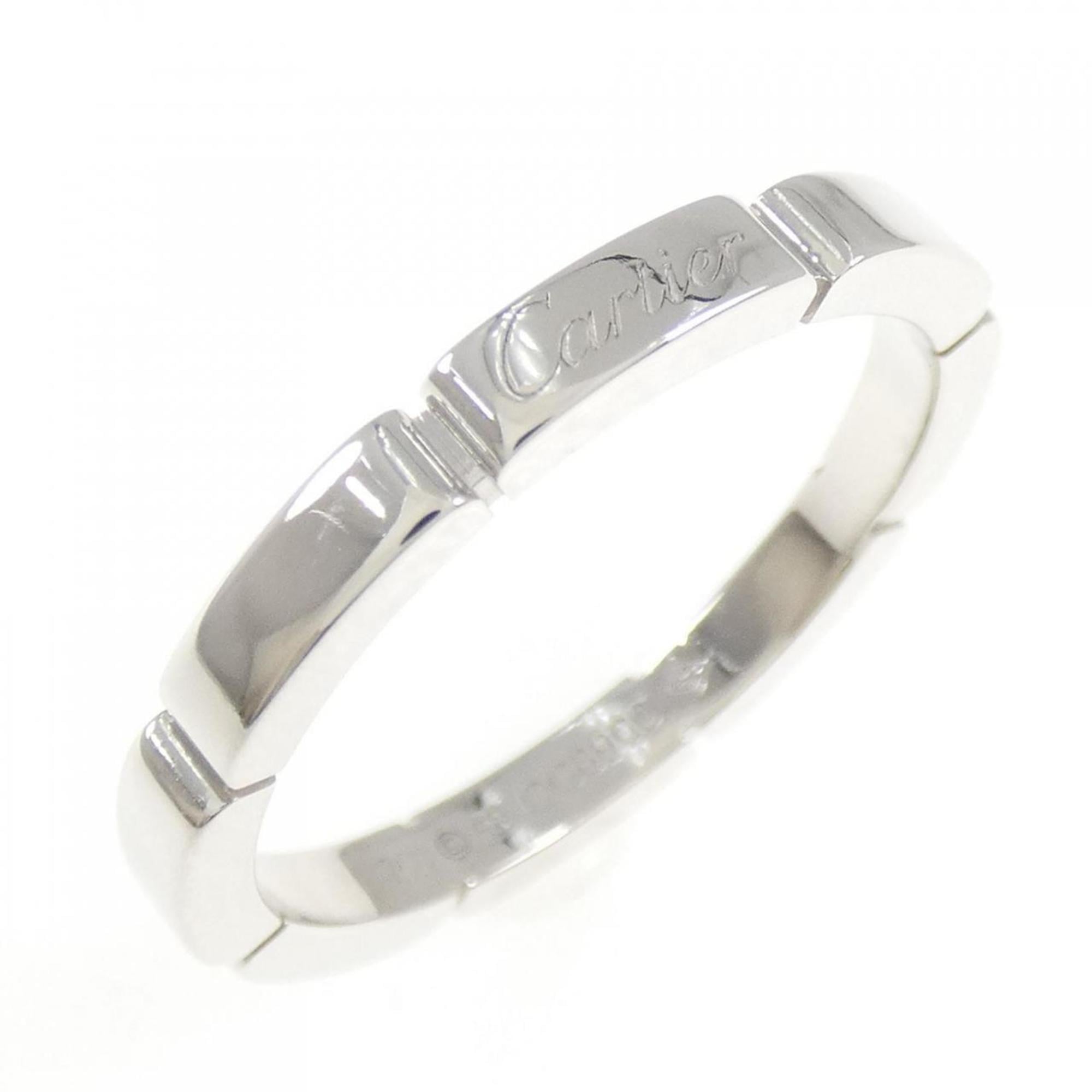 Cartier White Gold White Gold (18K) Band Ring (Pre-Owned)