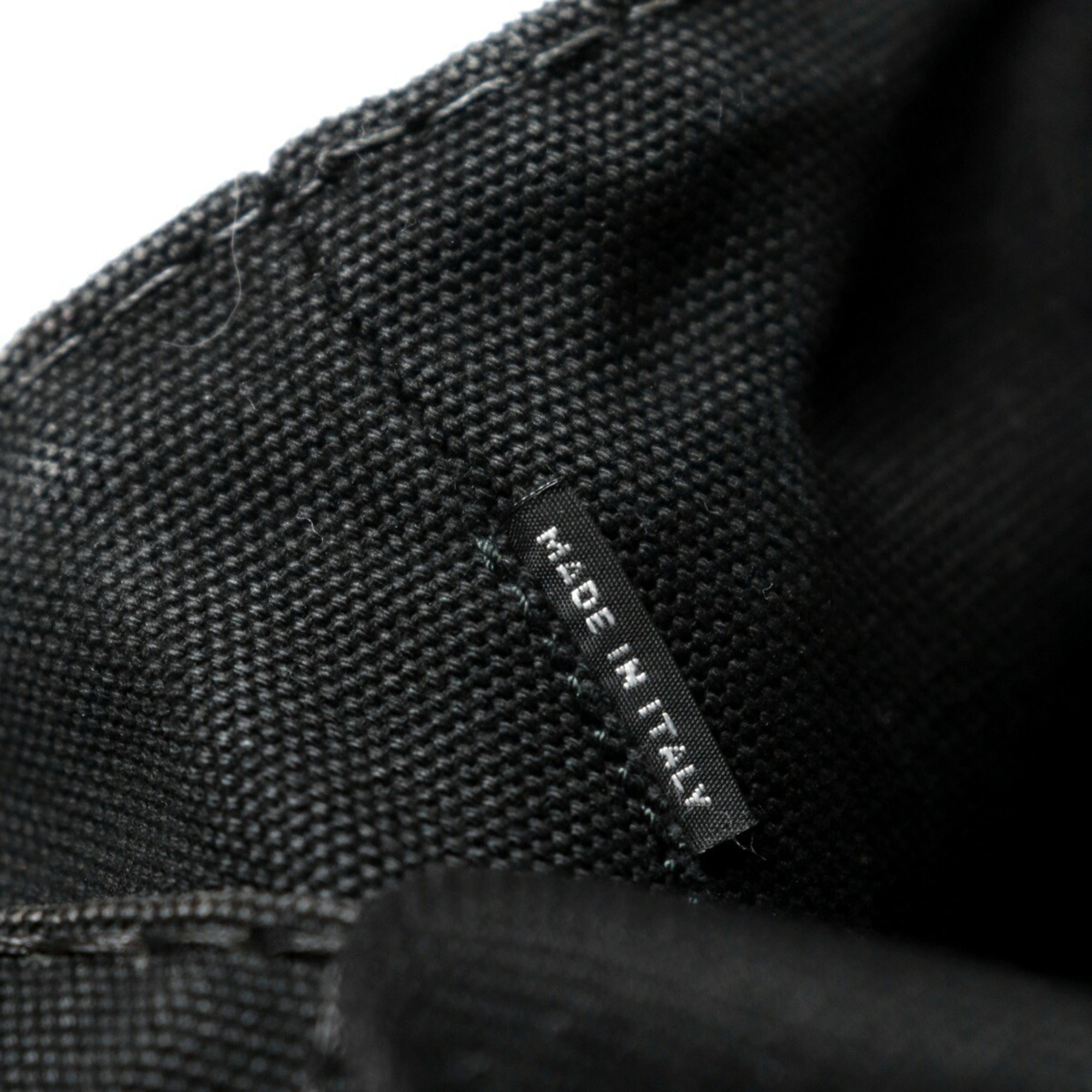 Prada Black Canvas Tote Bag (Pre-Owned)