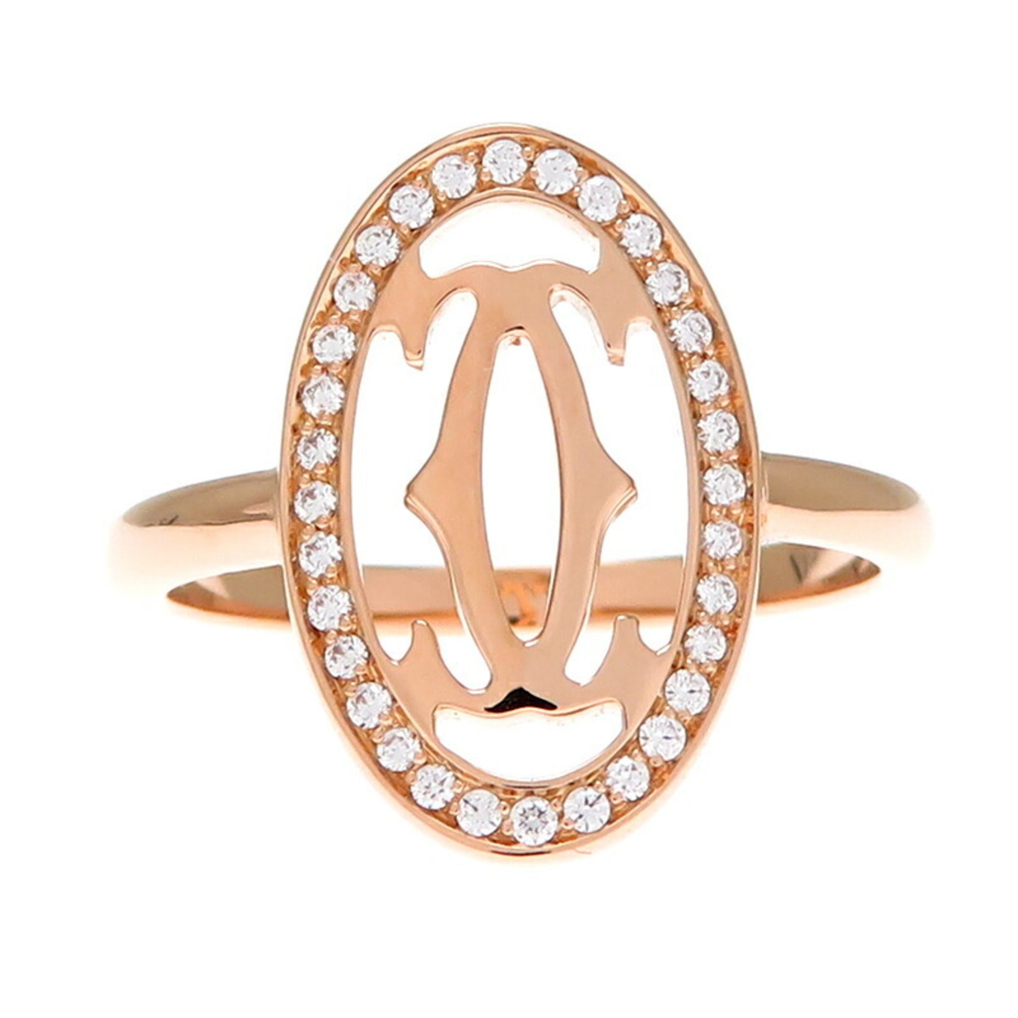 Cartier Gold Pink Gold Band Ring (Pre-Owned)