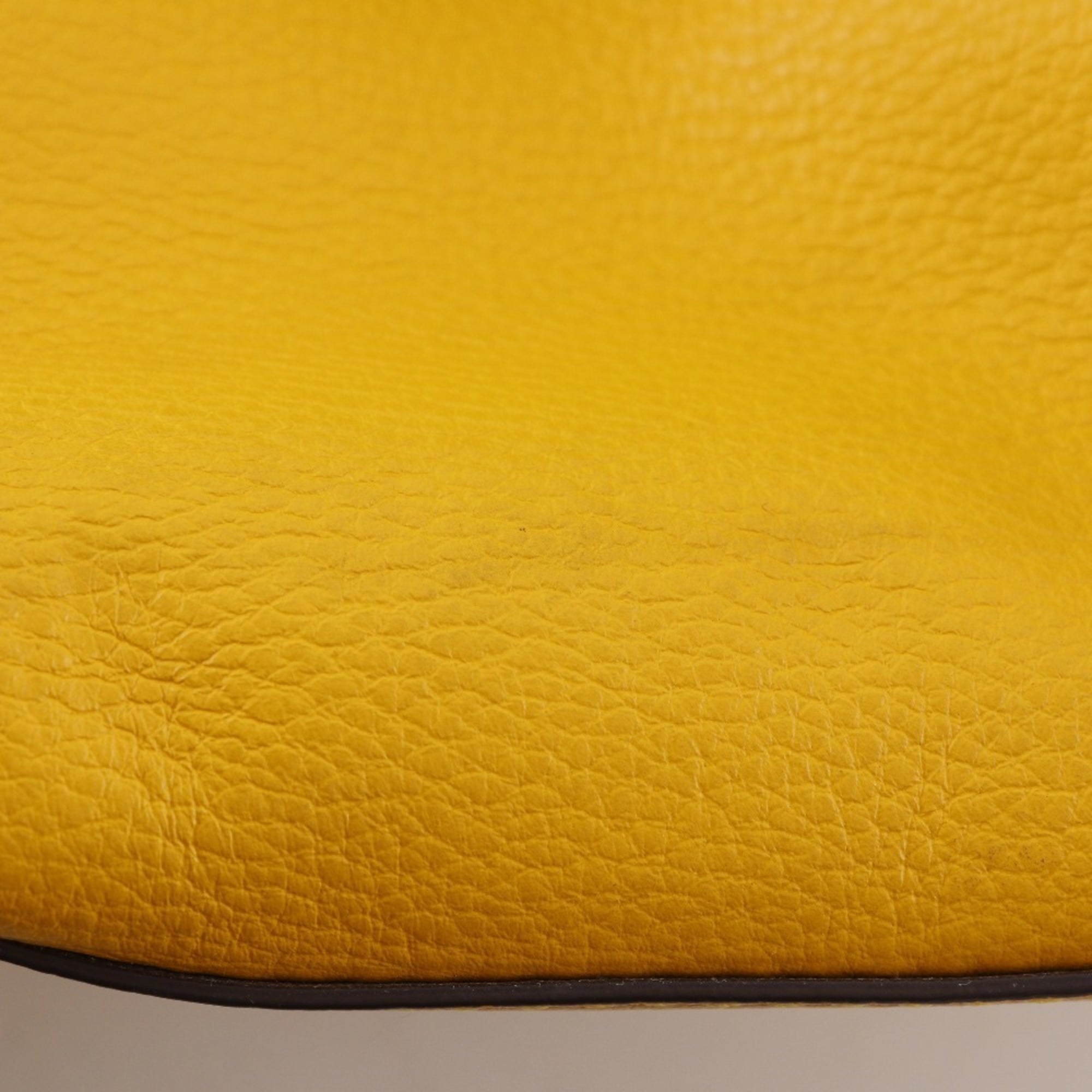 Michael Kors Yellow Leather Handbag (Pre-Owned)