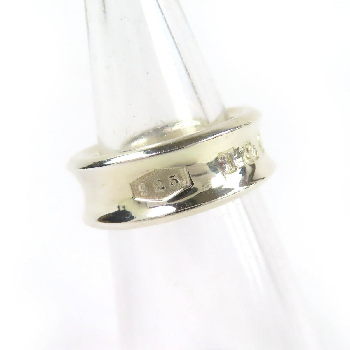 Tiffany Silver Silver 925 Band Ring (Pre-Owned)