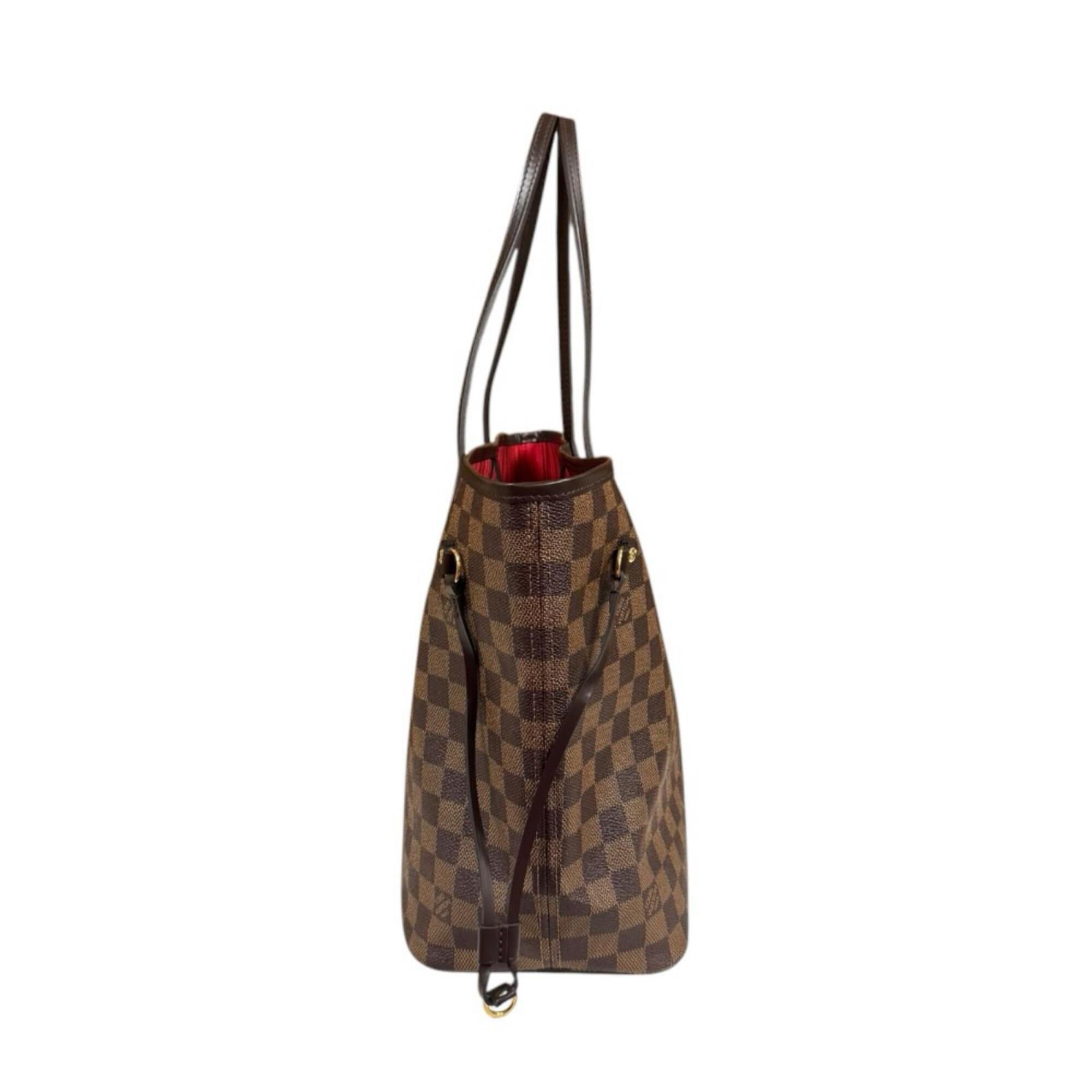 Louis Vuitton Brown Cerise Damier Canvas Pouch Tote Bag (Pre-Owned)