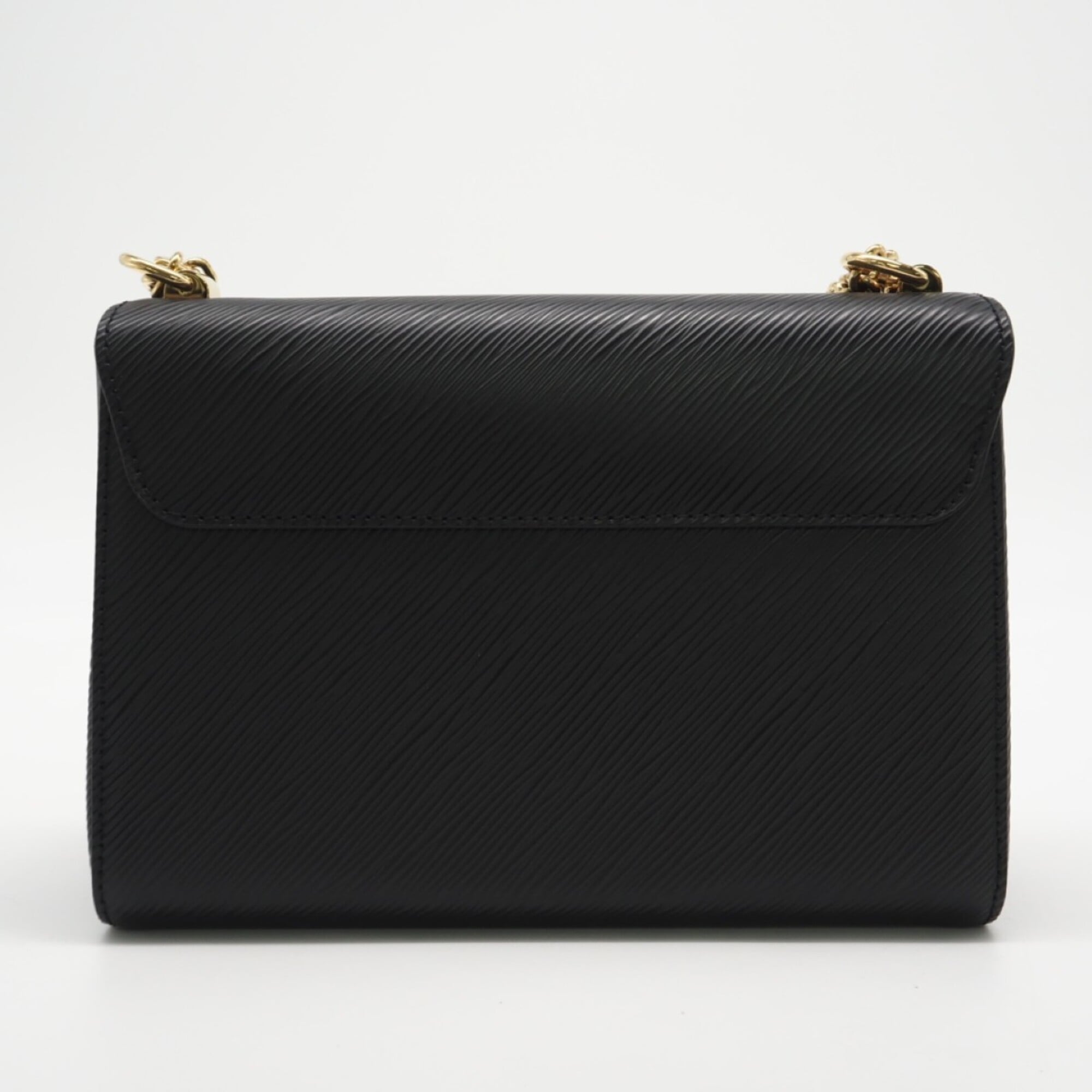 Louis Vuitton Black Noir Leather Shoulder Bag (Pre-Owned)