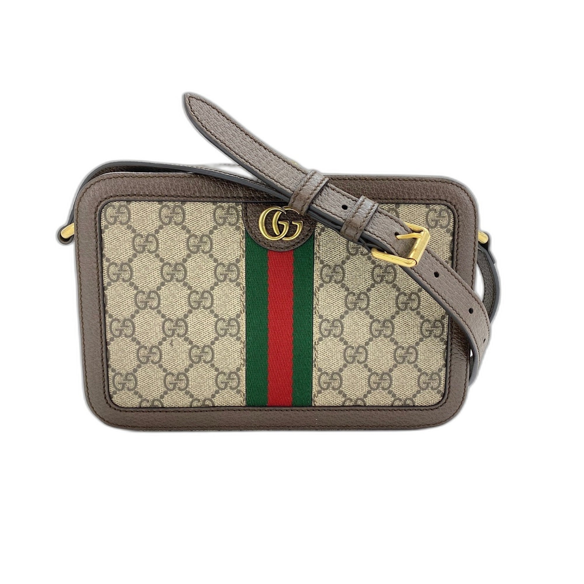Gucci Ophidia Beige Shoulder Bag (Pre-Owned)