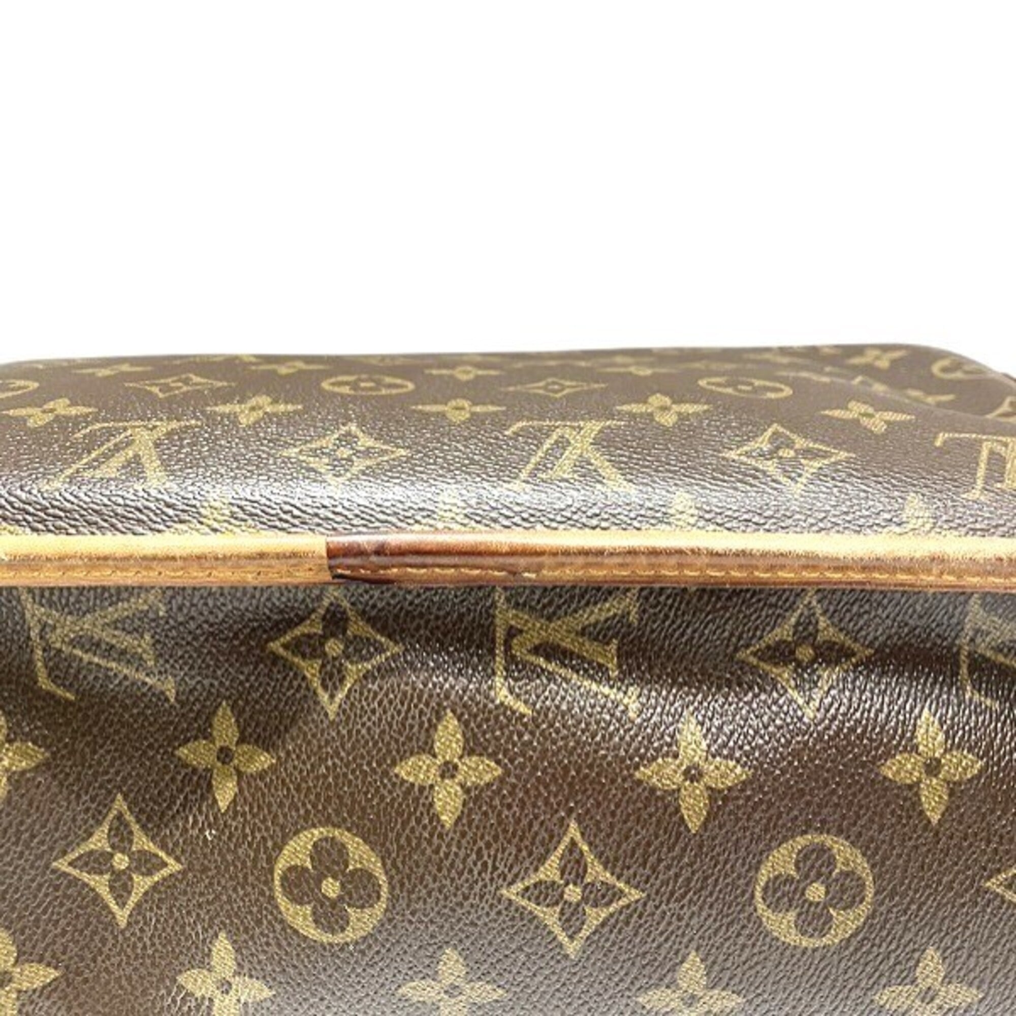 Louis Vuitton Brown Monogram Handbag Shoulder Bag (Pre-Owned)