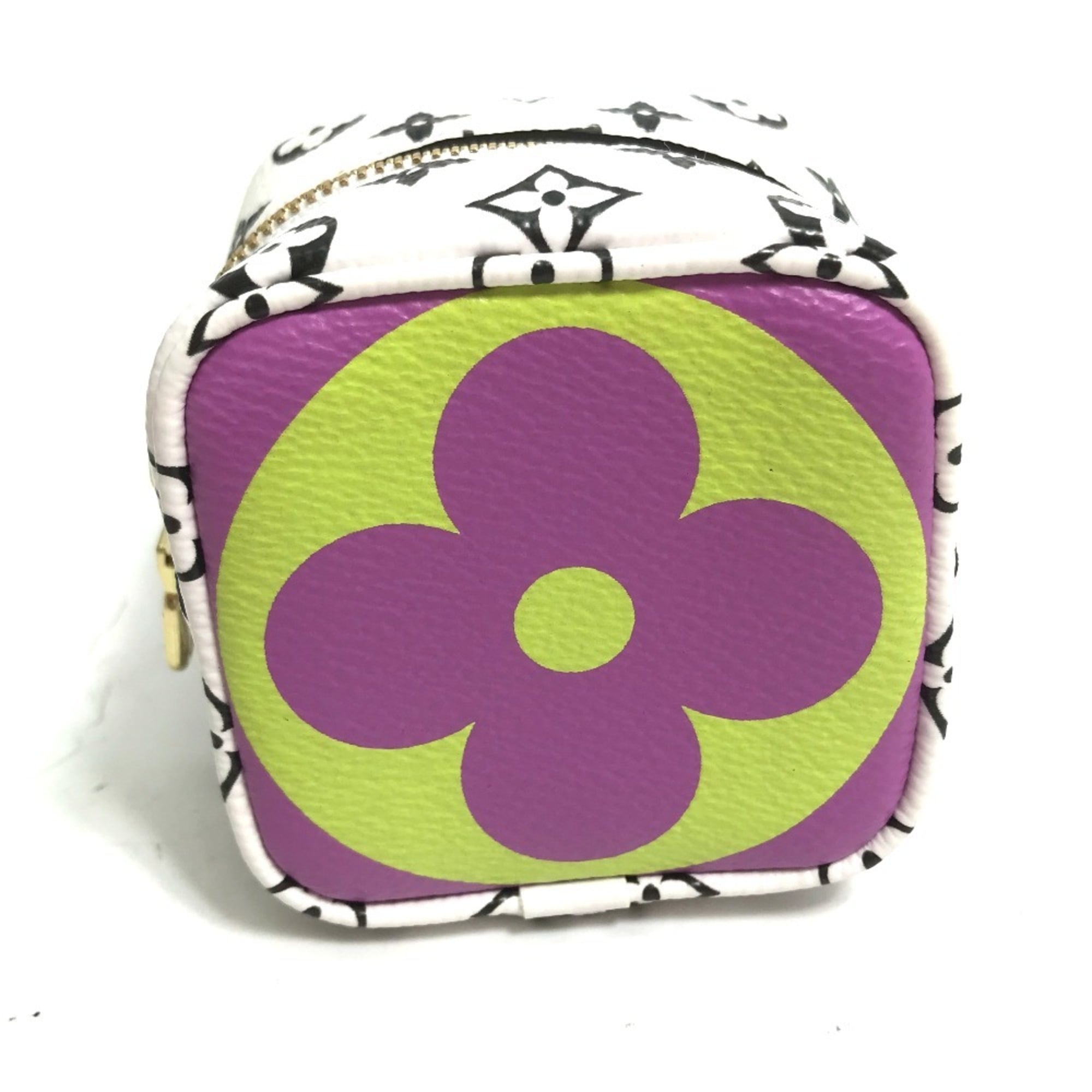 Louis Vuitton Monogram Monogram Pink Yellow Monogram Pouch (Pre-Owned)