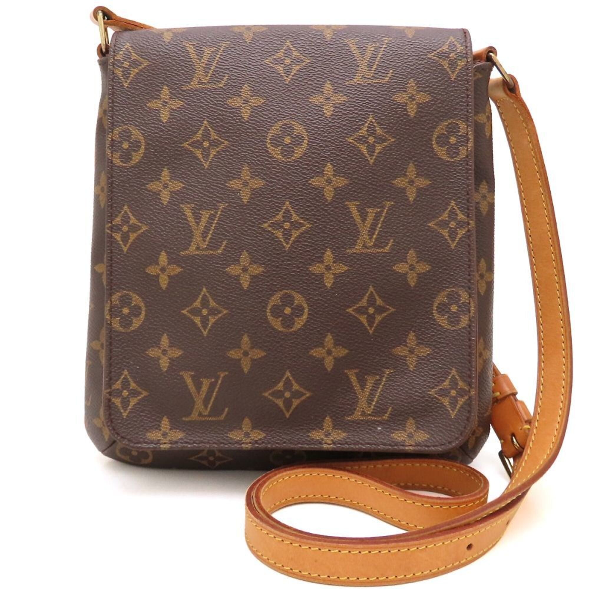 Louis Vuitton Brown Monogram Shoulder Bag (Pre-Owned)