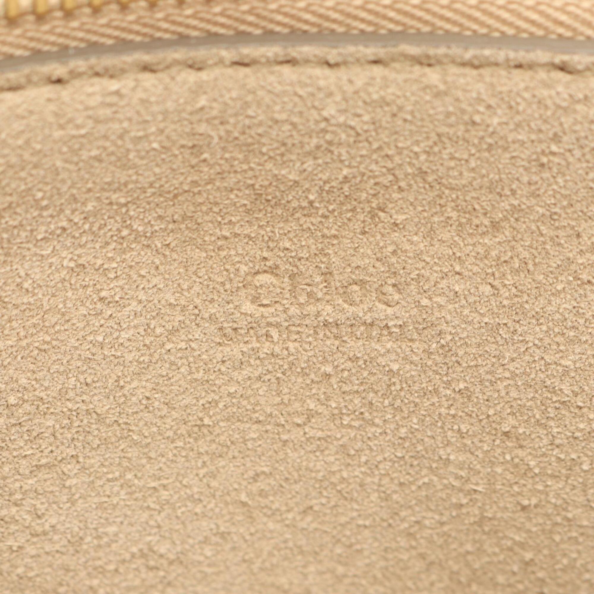 Chloé Beige Leather Suede Handbag Shoulder Bag (Pre-Owned)