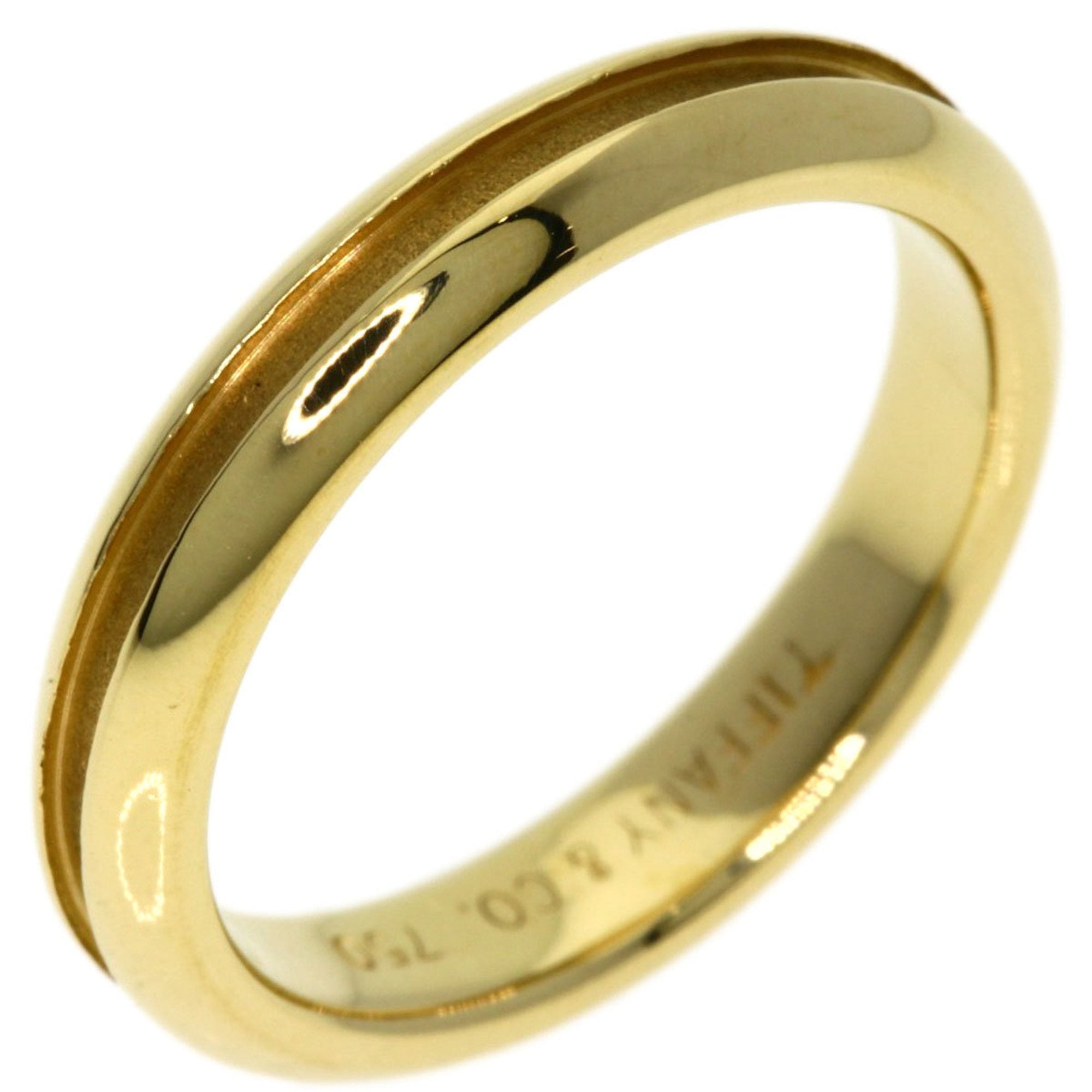 Tiffany Yellow Gold (18K) Band Ring (Pre-Owned)