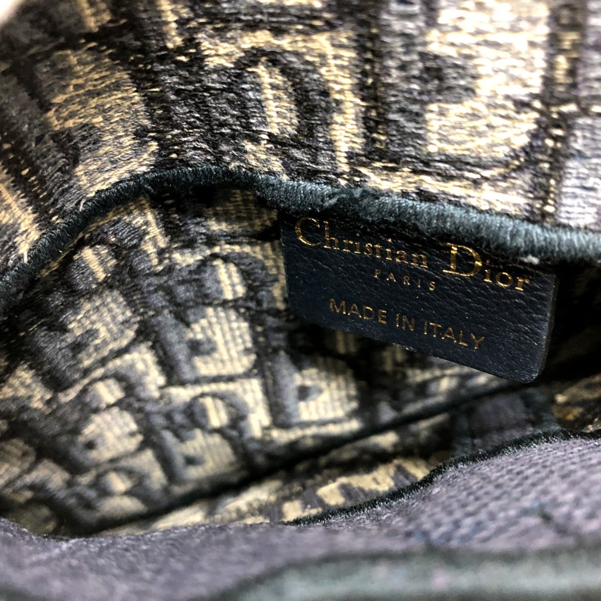 Christian Dior Navy Other Other (Pre-Owned)