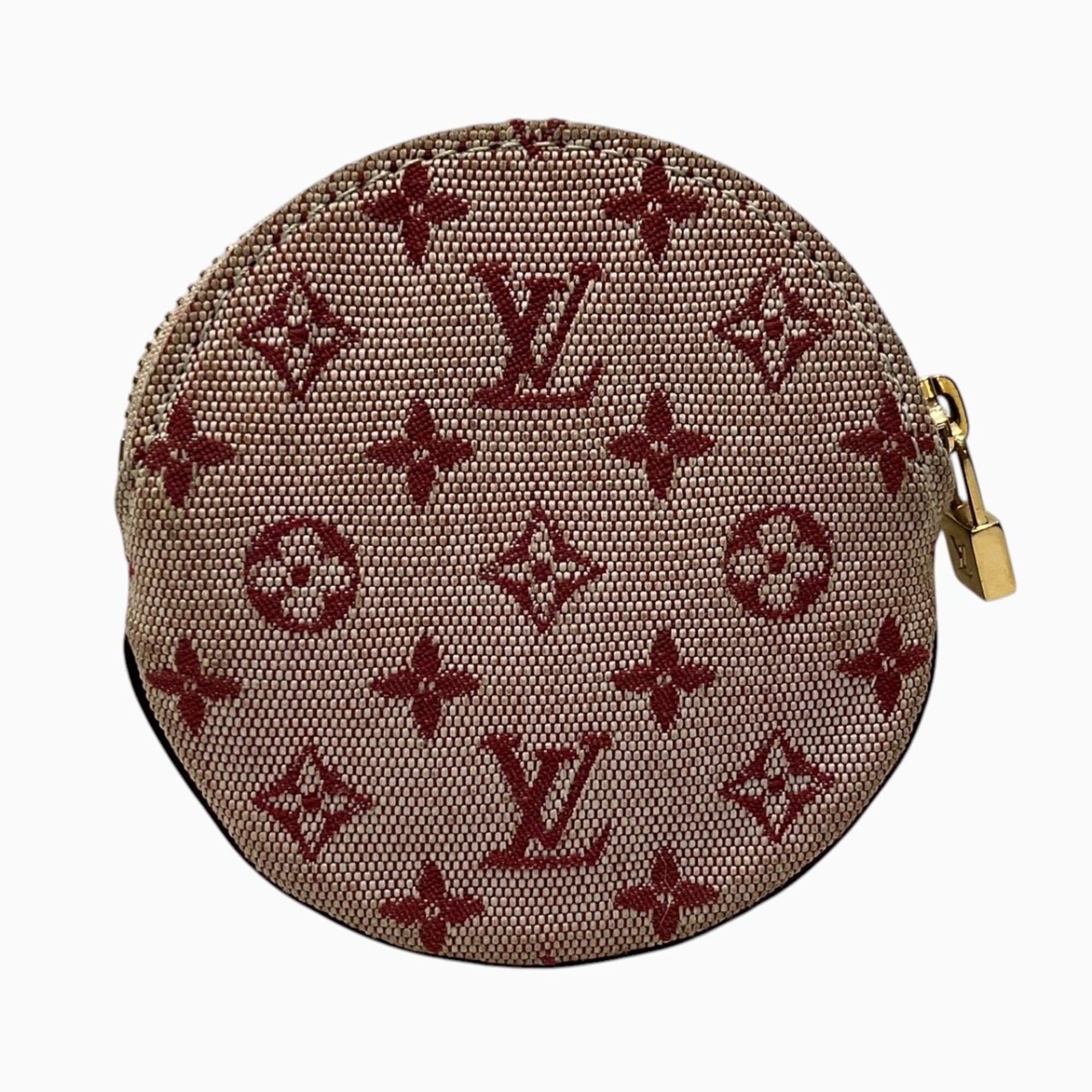Louis Vuitton Monogram Mini Cerise Red Color Monogram Coin Purse/Coin Case (Pre-Owned)