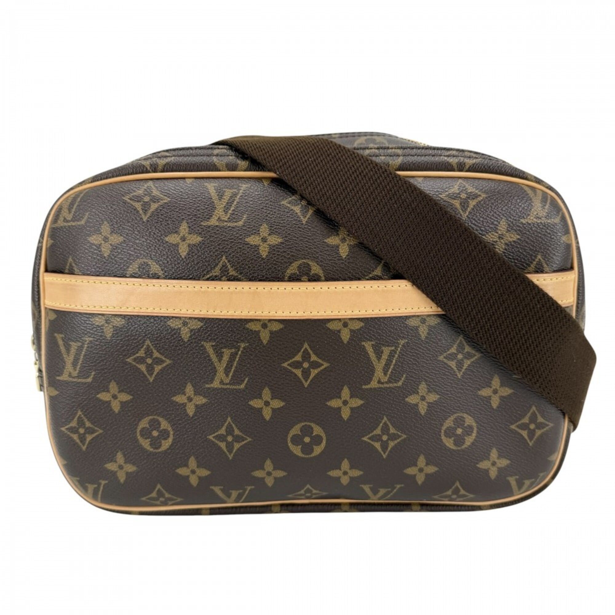 Louis Vuitton Brown Monogram Shoulder Bag (Pre-Owned)