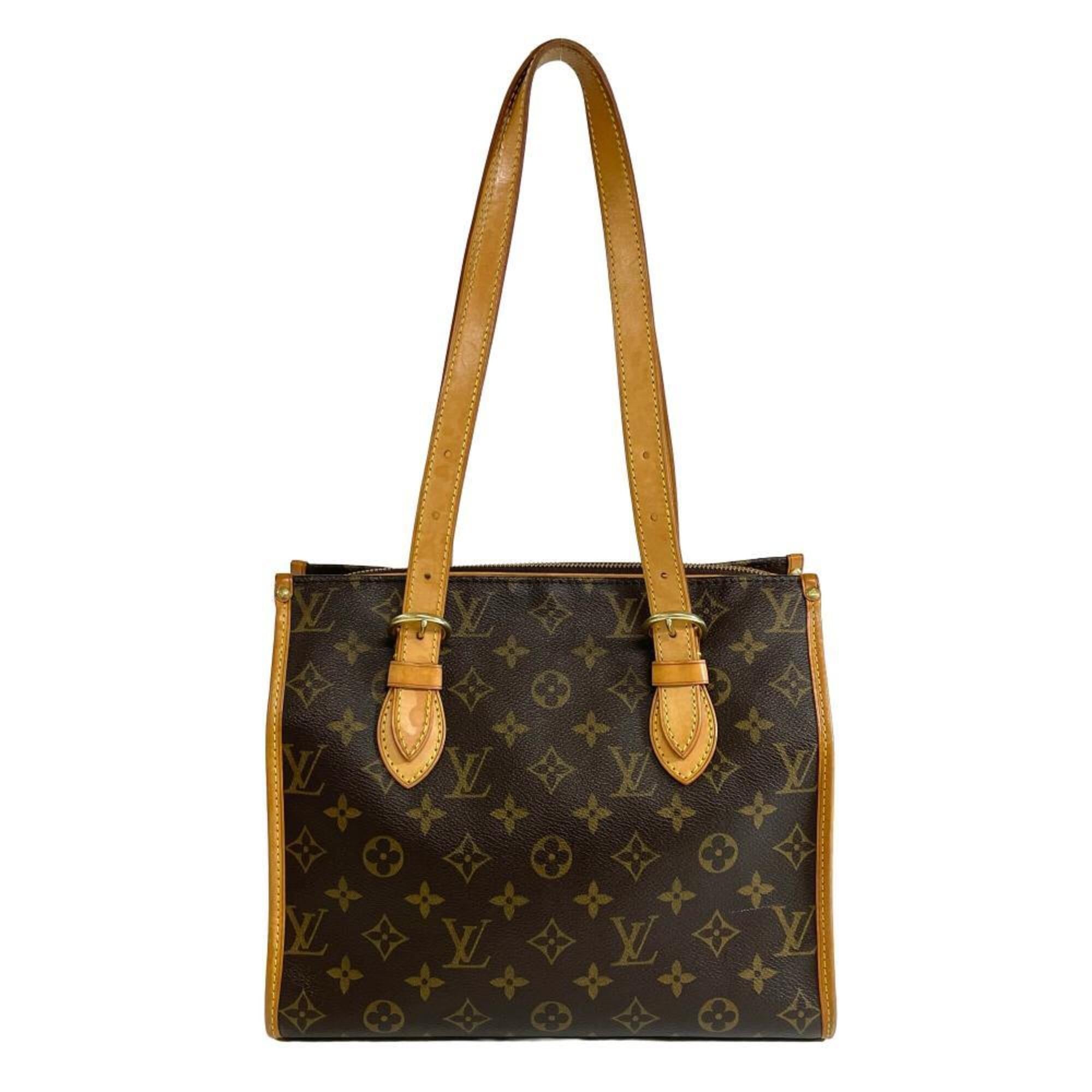 Louis Vuitton Brown Monogram Canvas Tote Bag (Pre-Owned)