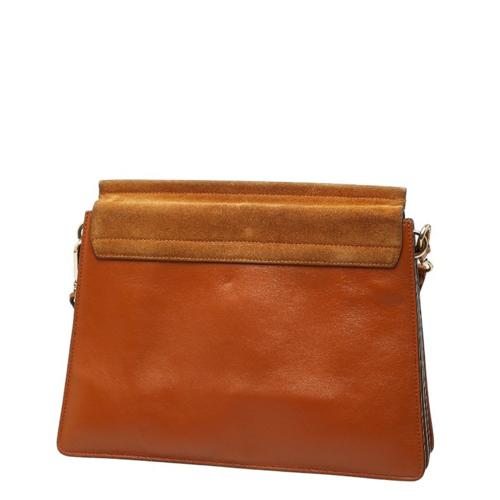 Chloé Brown Suede Leather Shoulder Bag (Pre-Owned)