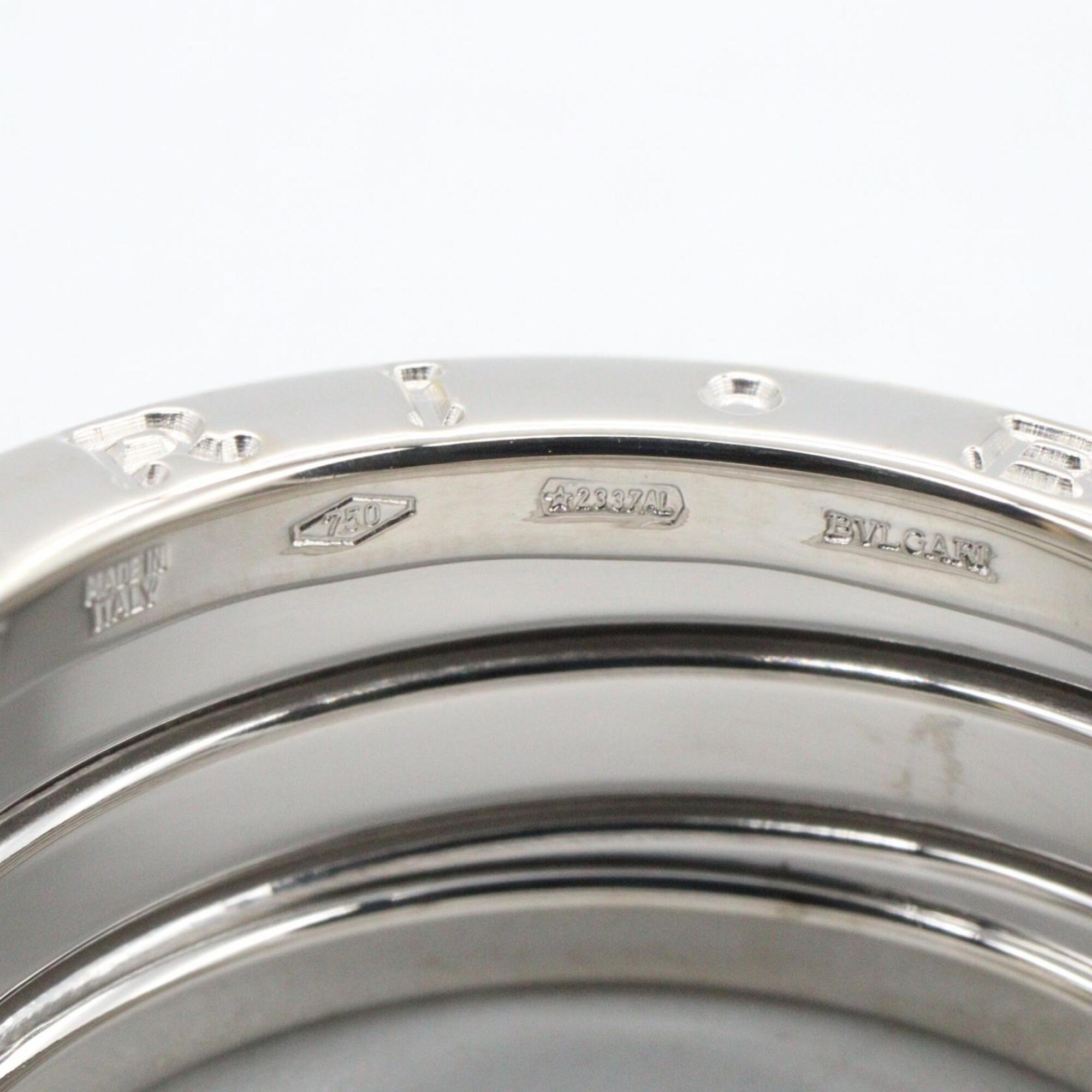 Bvlgari Silver White Gold (18K) Band Ring (Pre-Owned)