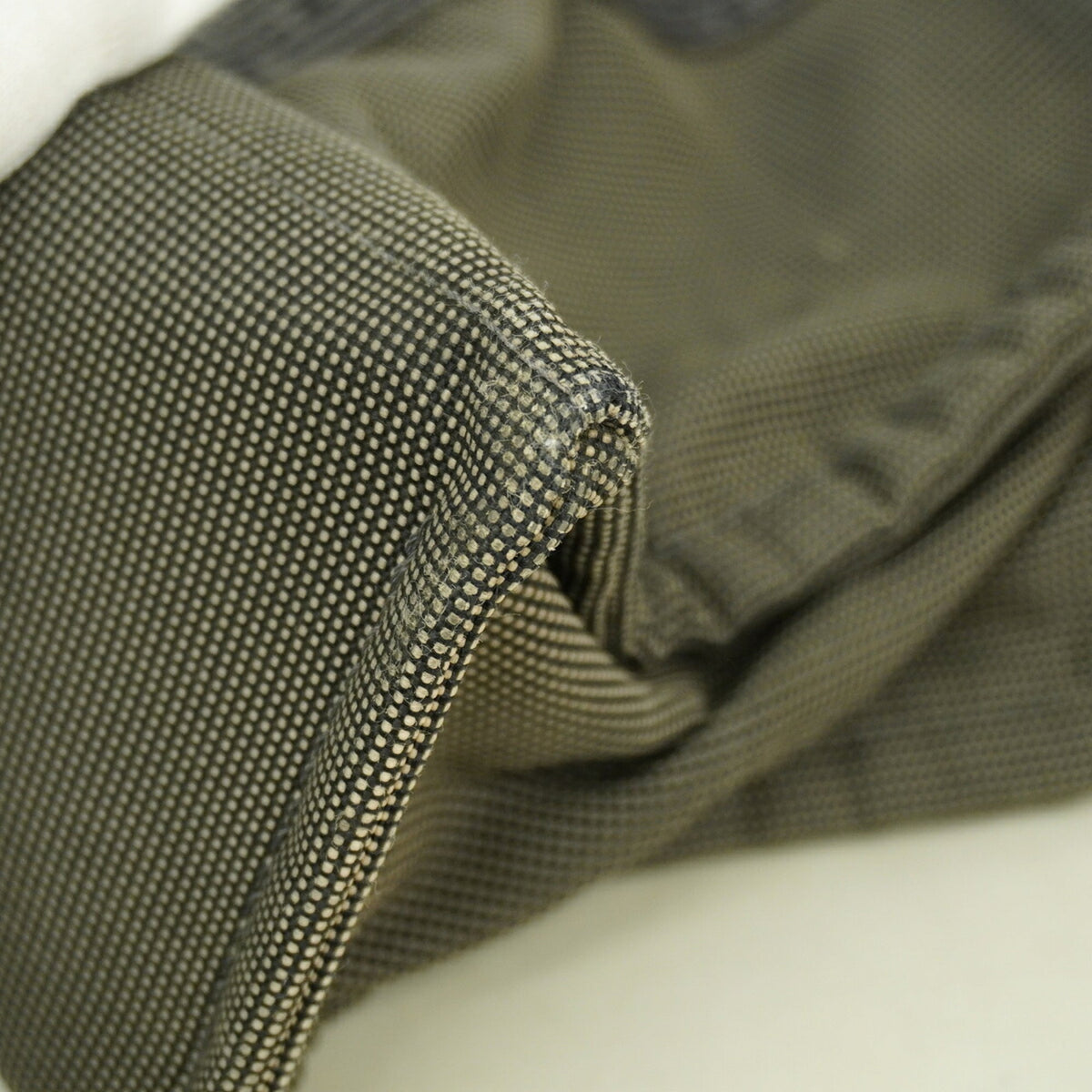 Hermes Gray Nylon Tote Bag (Pre-Owned)