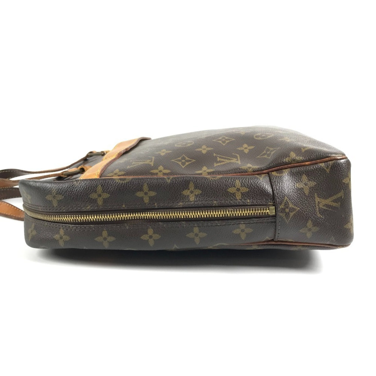 Louis Vuitton Brown Monogram Handbag Tote Bag (Pre-Owned)