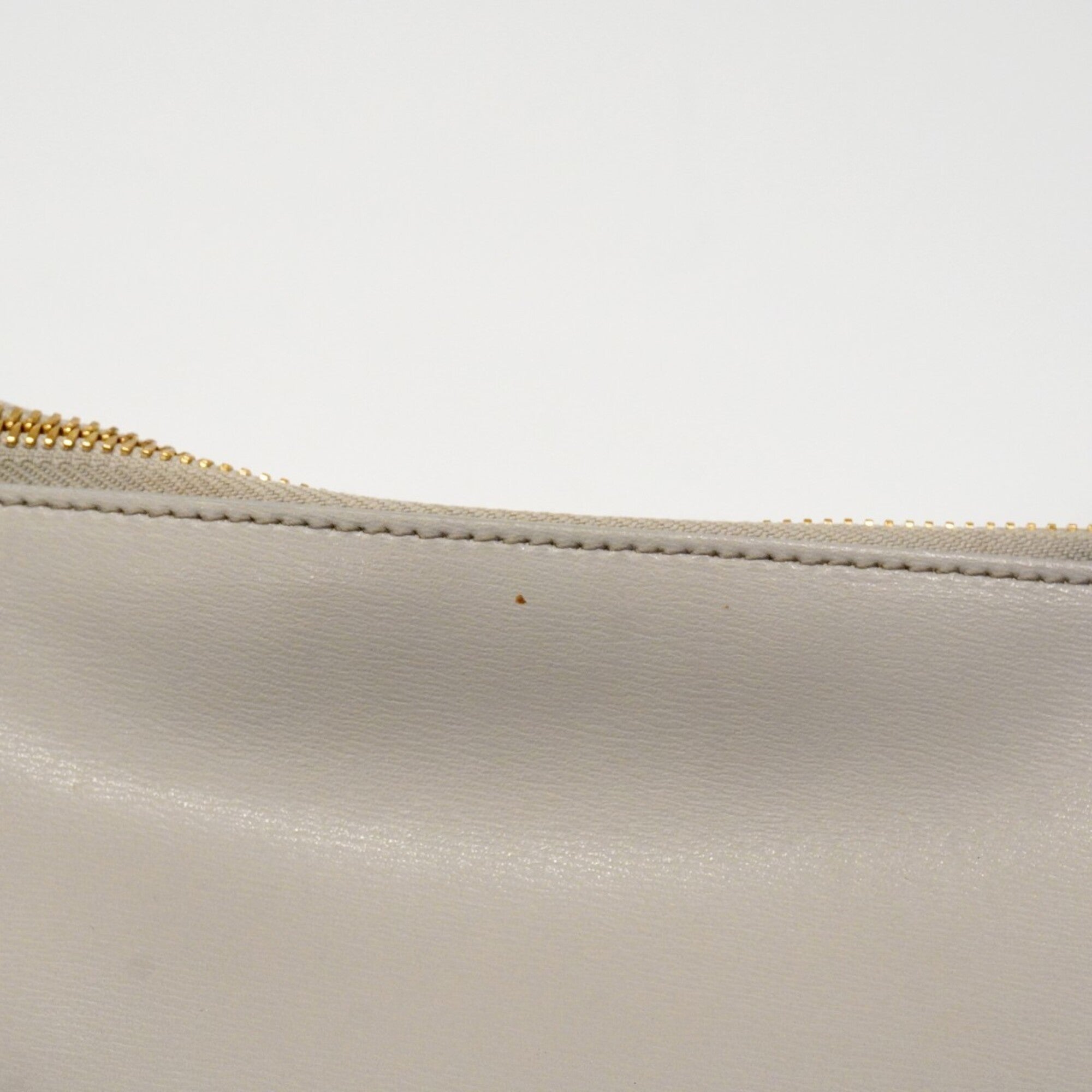 Salvatore Ferragamo Gray Leather Tote Bag (Pre-Owned)