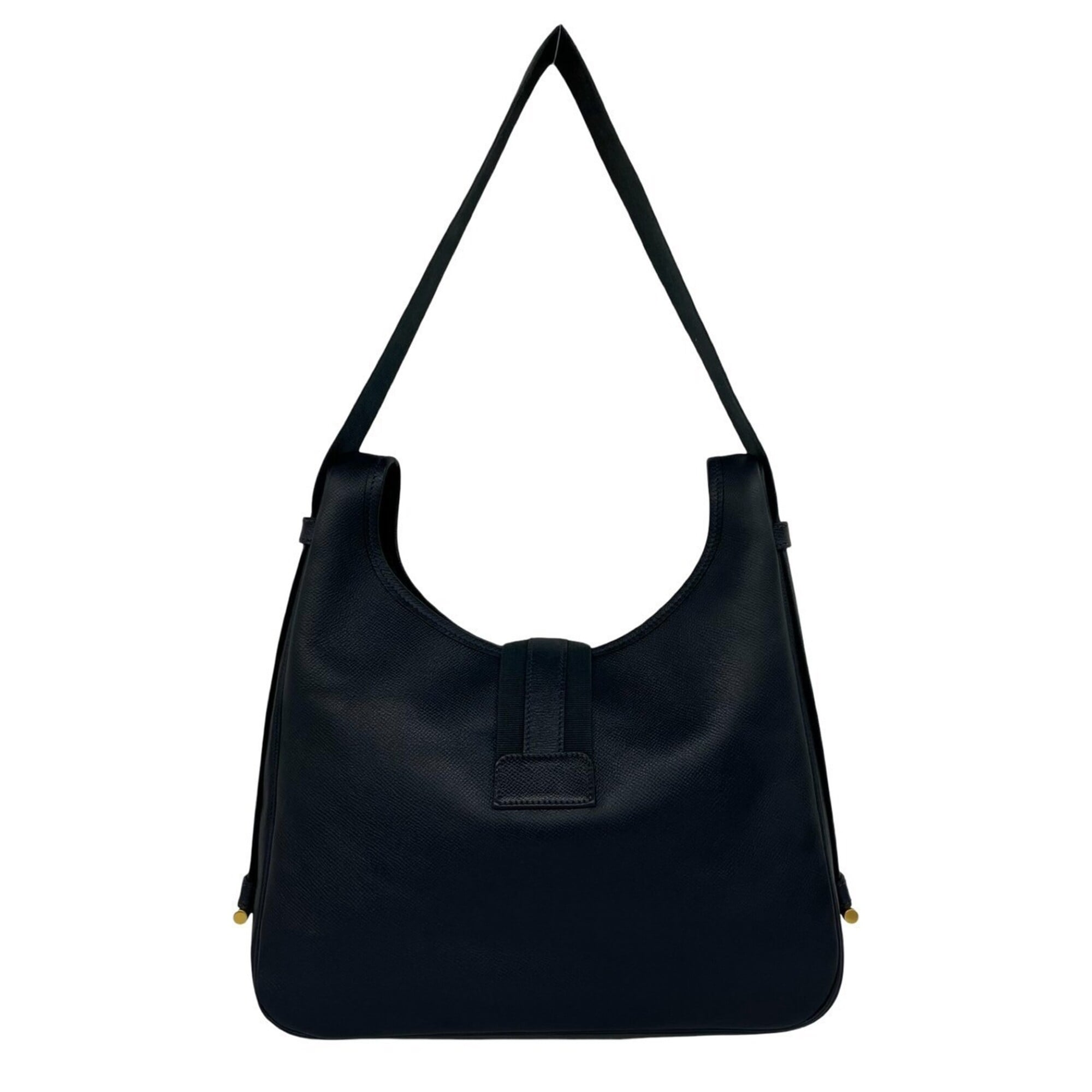 Hermes Navy Courchevel Leather Crossbody Bag Shoulder Bag (Pre-Owned)