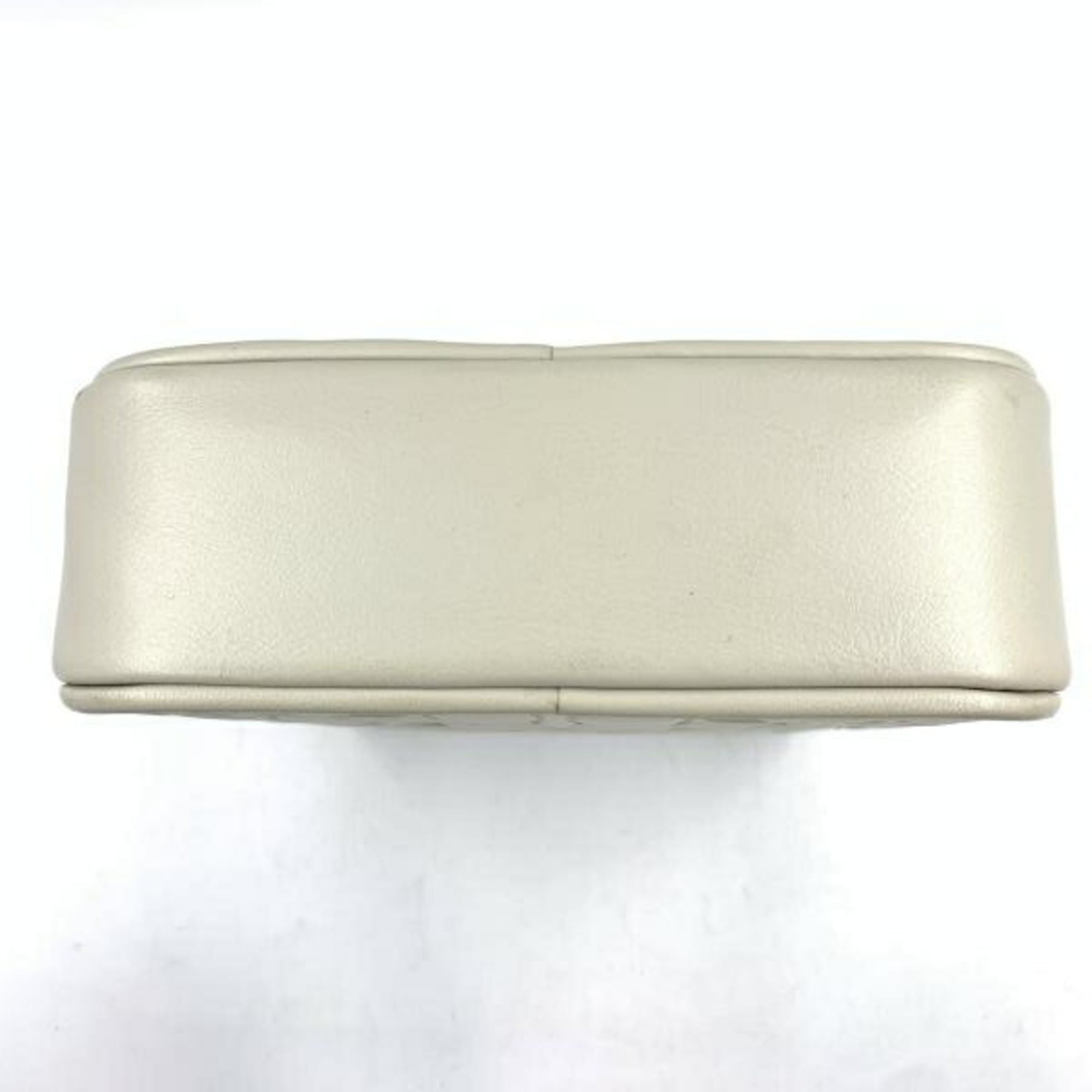Coach Signature Leather Shoulder Bag (Pre-Owned)