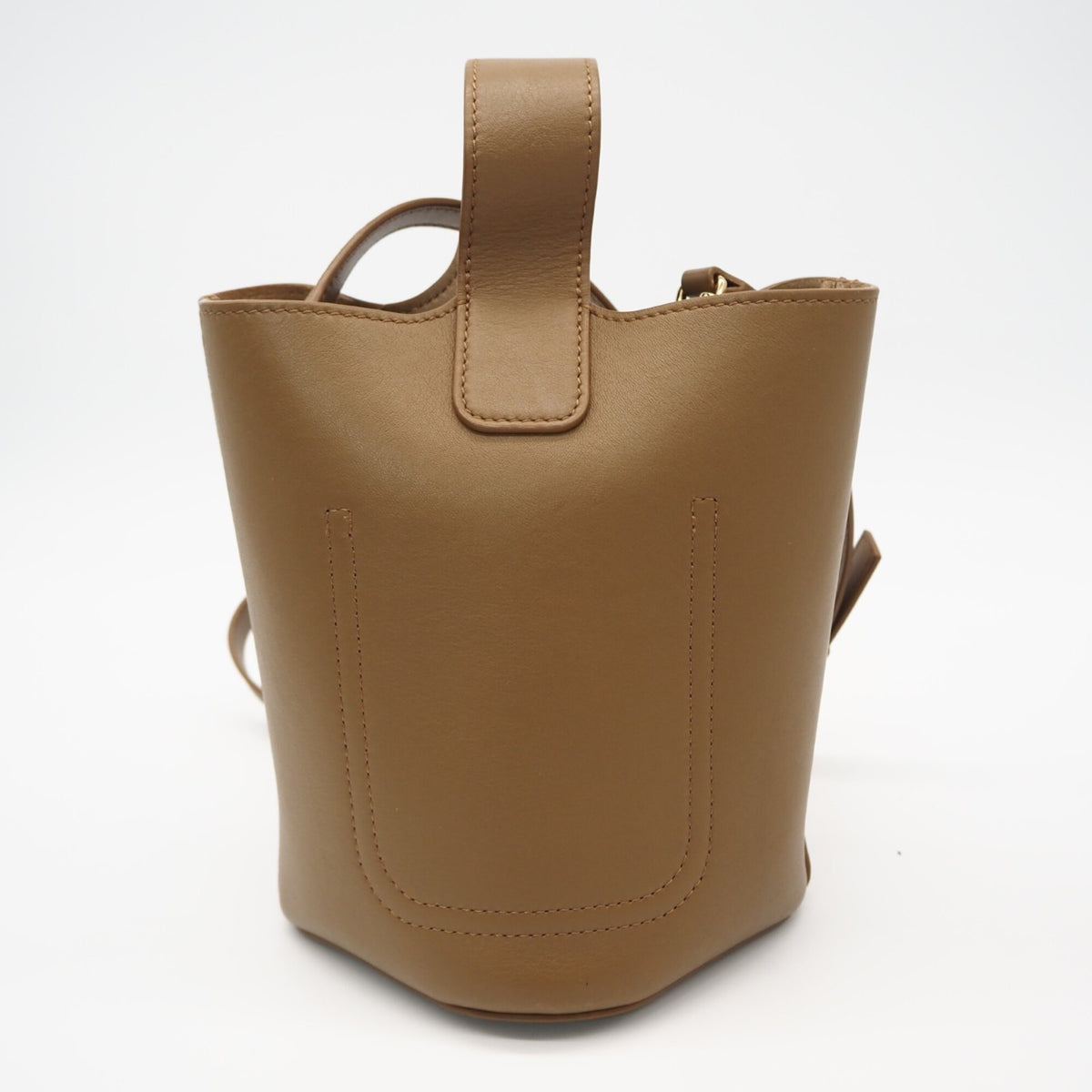Loewe Brown Leather Handbag Shoulder Bag (Pre-Owned)