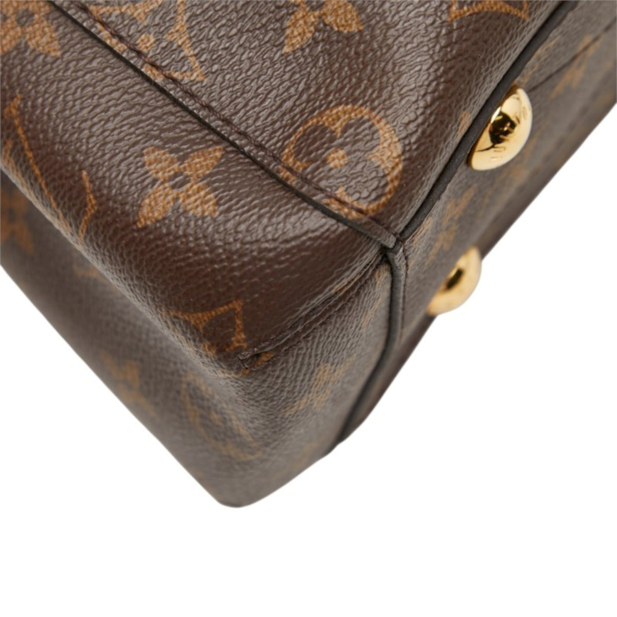 Louis Vuitton Brown Pvc Leather Handbag Shoulder Bag (Pre-Owned)