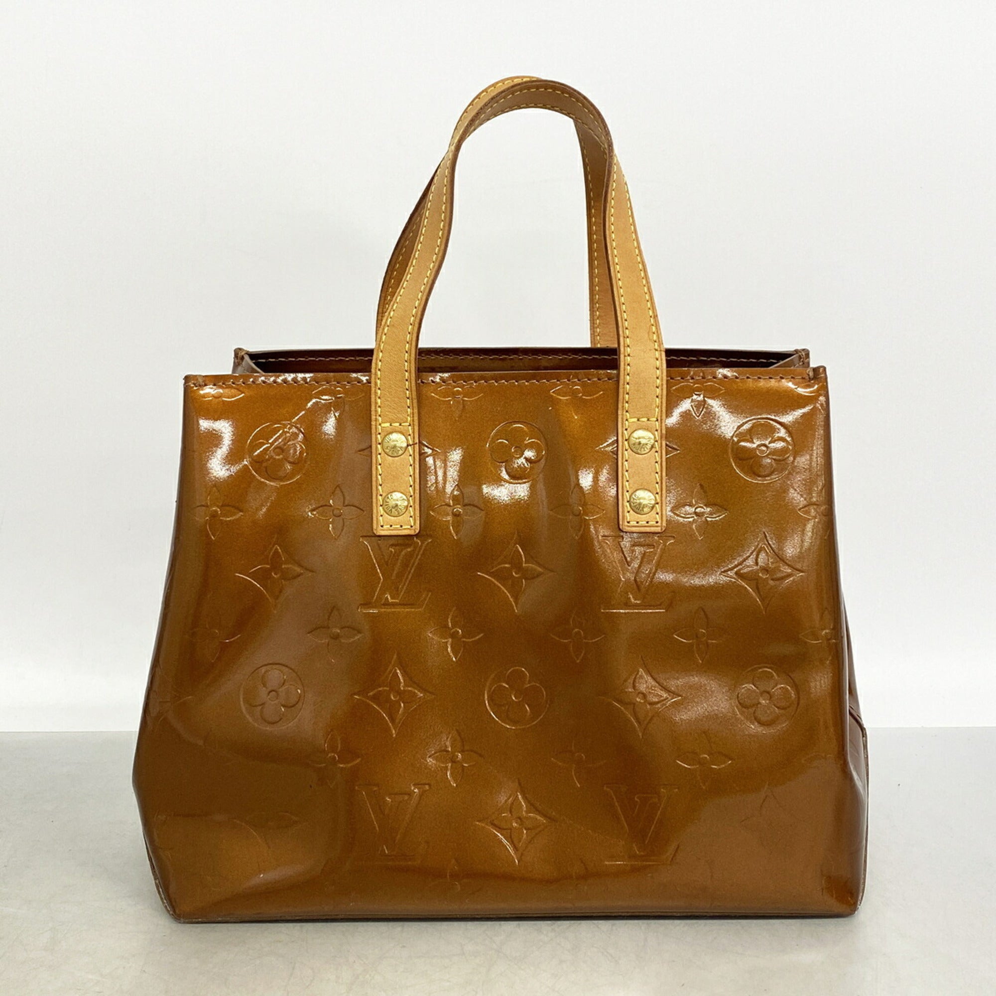 Louis Vuitton Bronze Handbag (Pre-Owned)