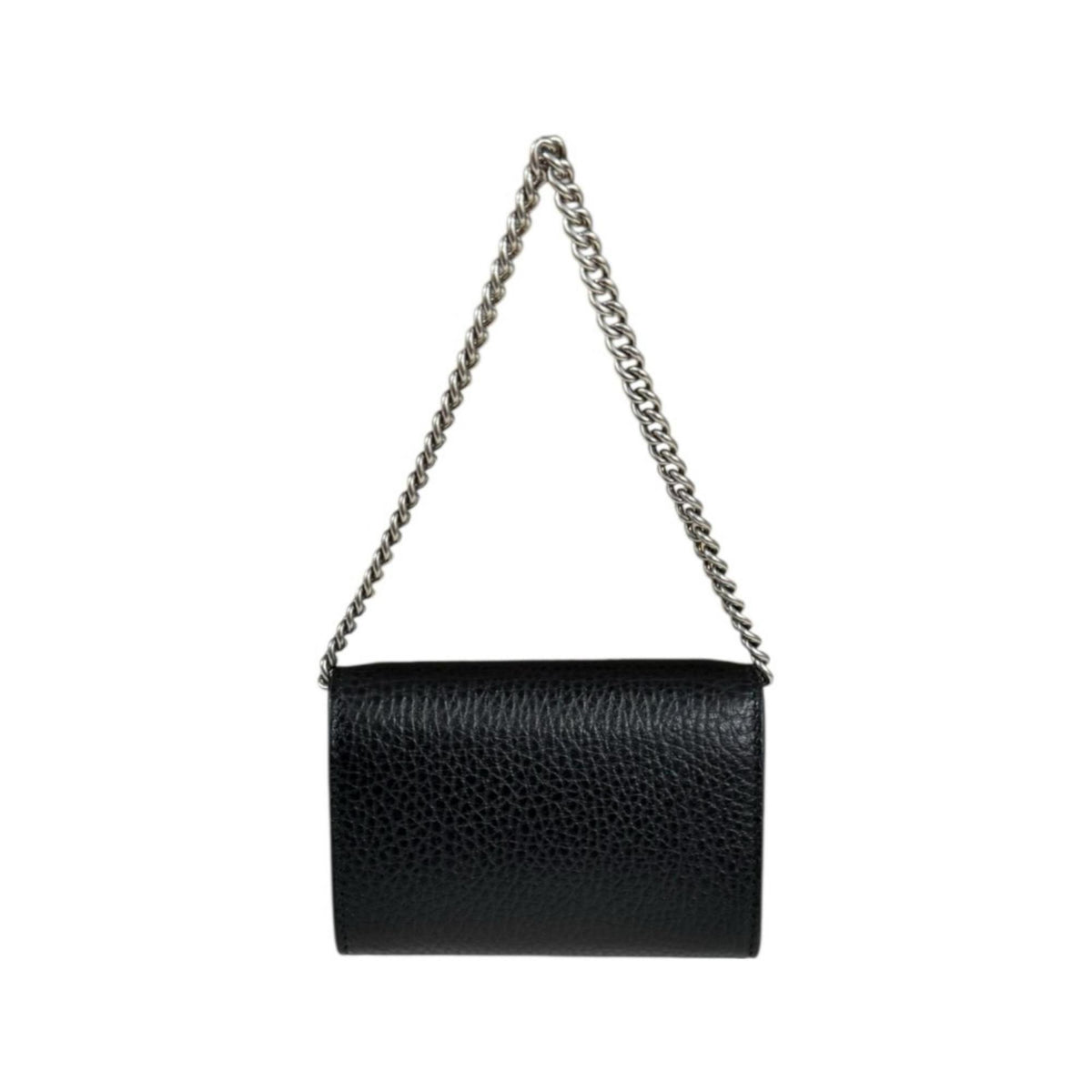 Gucci Black Leather Coin Purse/Coin Case (Pre-Owned)