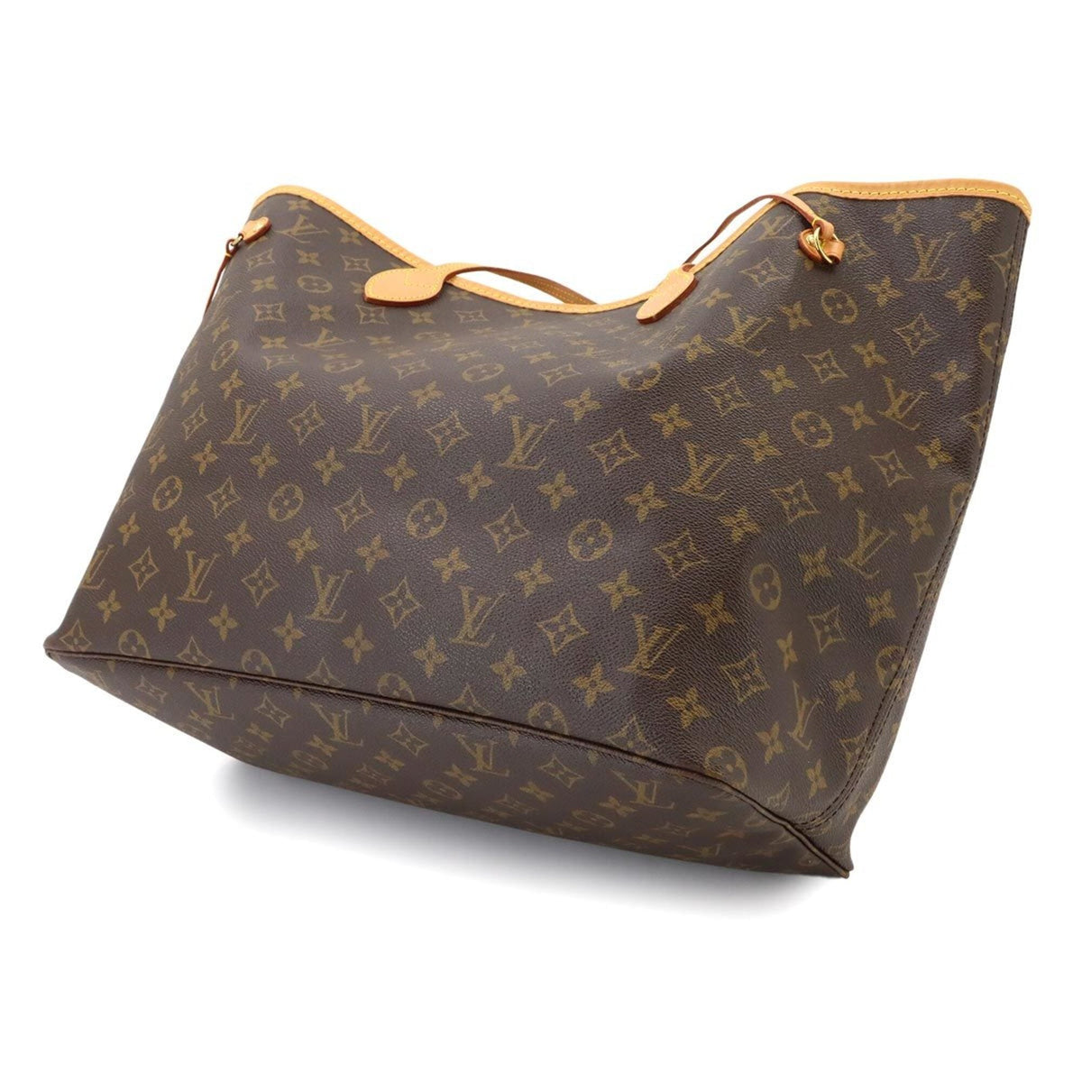Louis Vuitton Beige Brown Monogram Monogram Handbag Tote Bag (Pre-Owned)