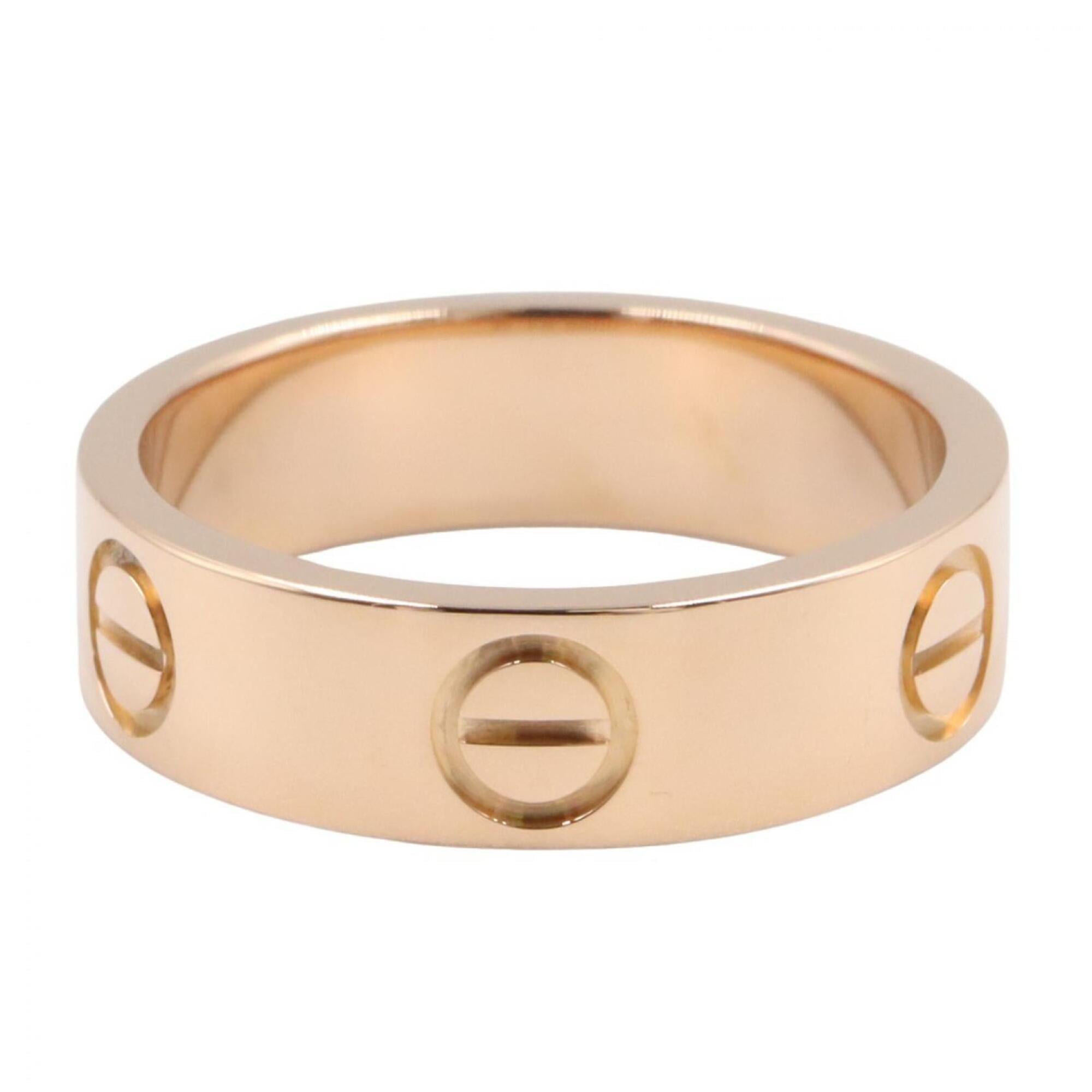 Cartier Love Pink Band Ring (Pre-Owned)