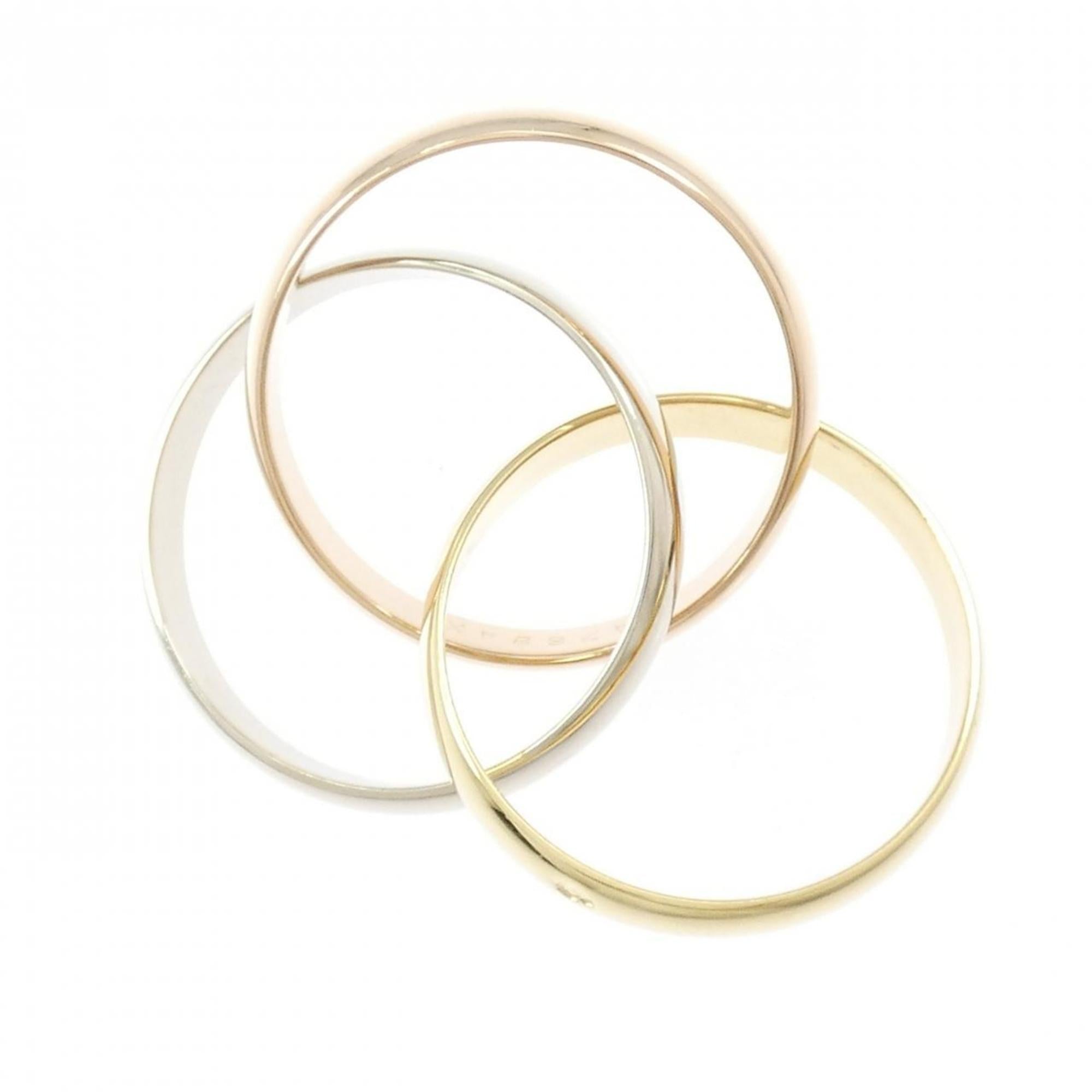 Cartier Pink Gold White Gold Yellow Gold Yellow Gold (18K) Pink Gold (18K) White Gold (18K) Band Ring (Pre-Owned)